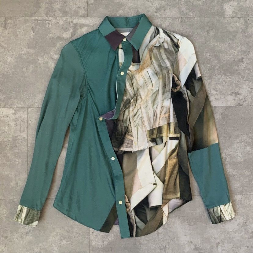Acne Studios Acne Studios Aw13 Arona PR Bamboo Shirt Size US M / EU 48-50 / 2 - 1 Thumbnail