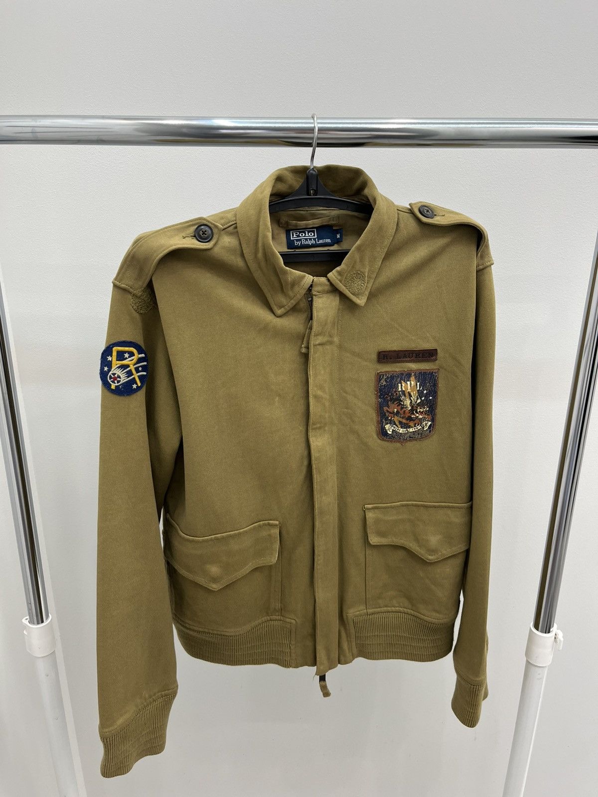 Polo Ralph Lauren Vintage Polo Ralph Lauren Soaring Tigers Military Jacket Size US M / EU 48-50 / 2 - 3 Thumbnail