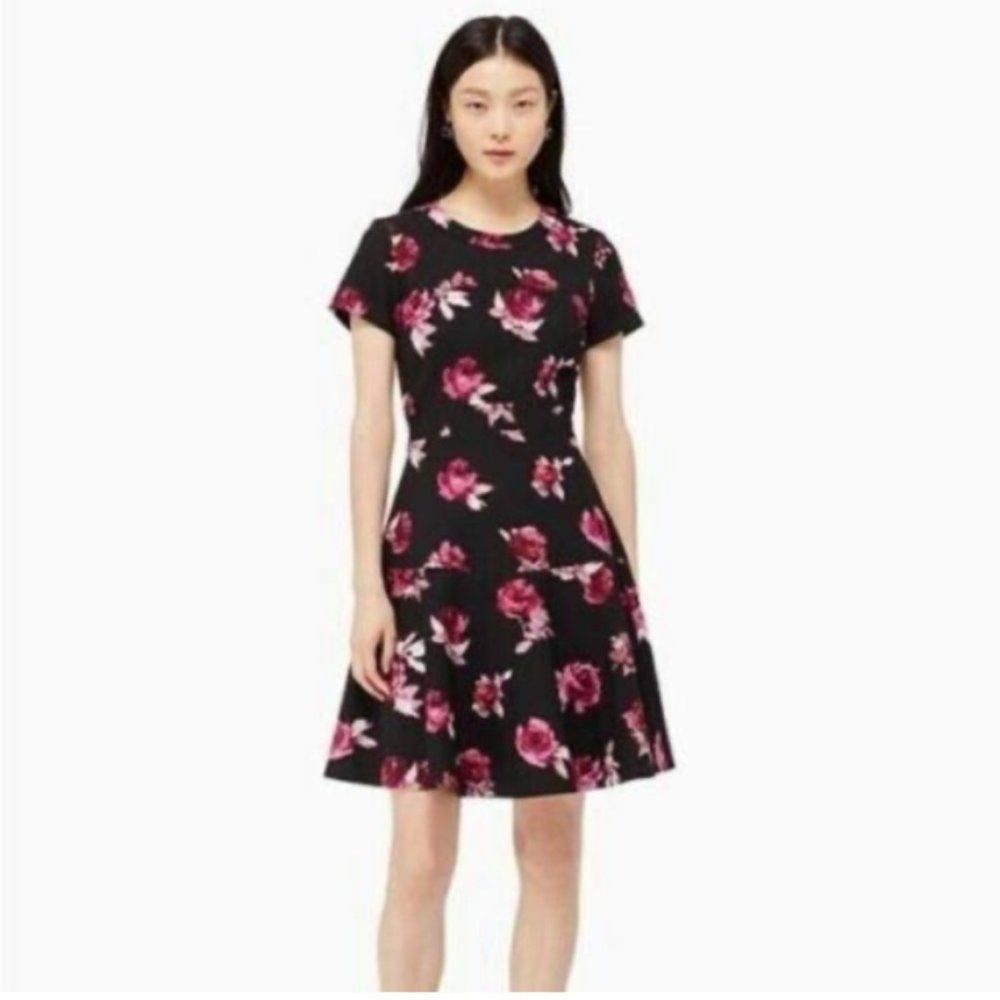 Kate Spade Rose Dress Size 0