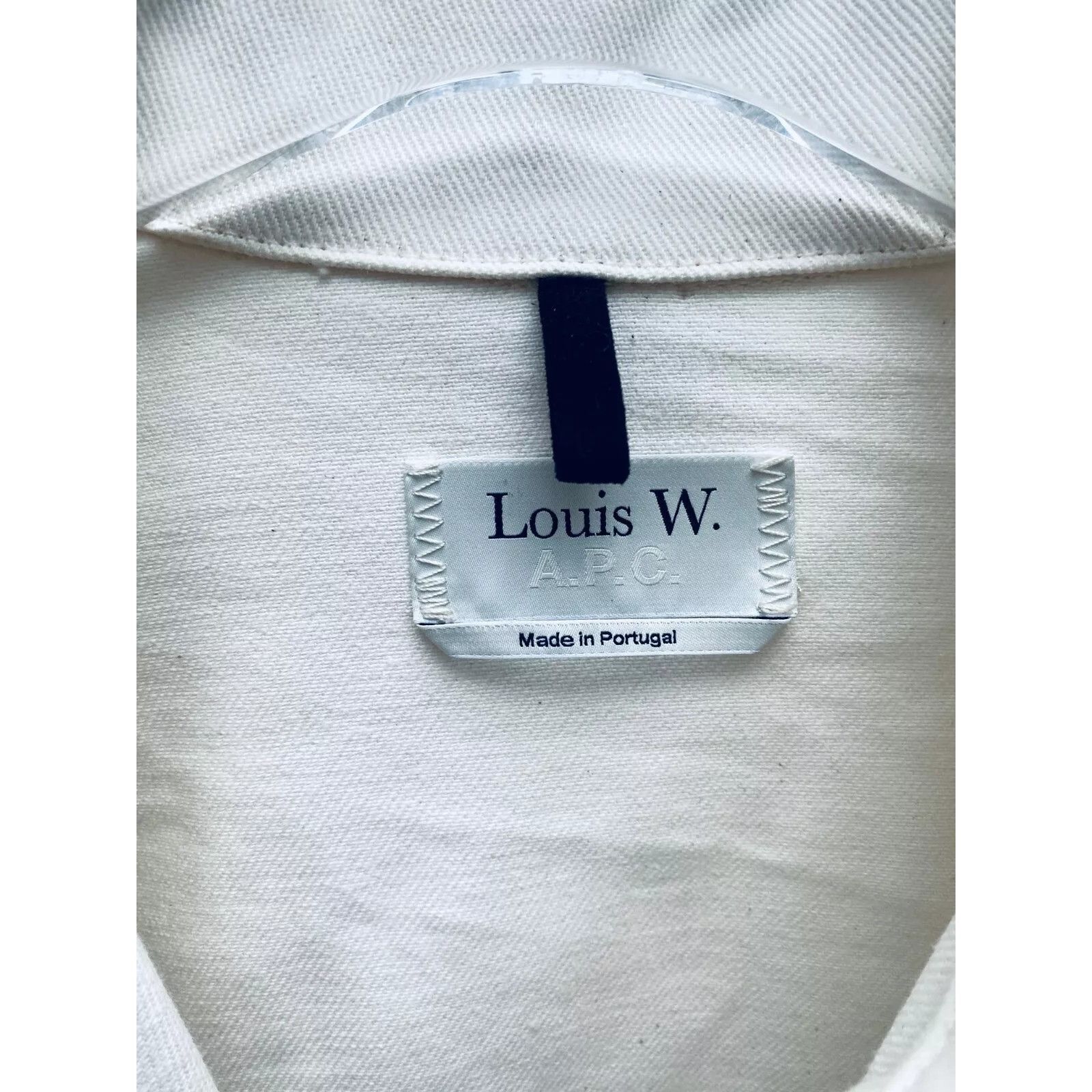 A.P.C. White Denim Jacket Size US M / EU 48-50 / 2 - 4 Thumbnail