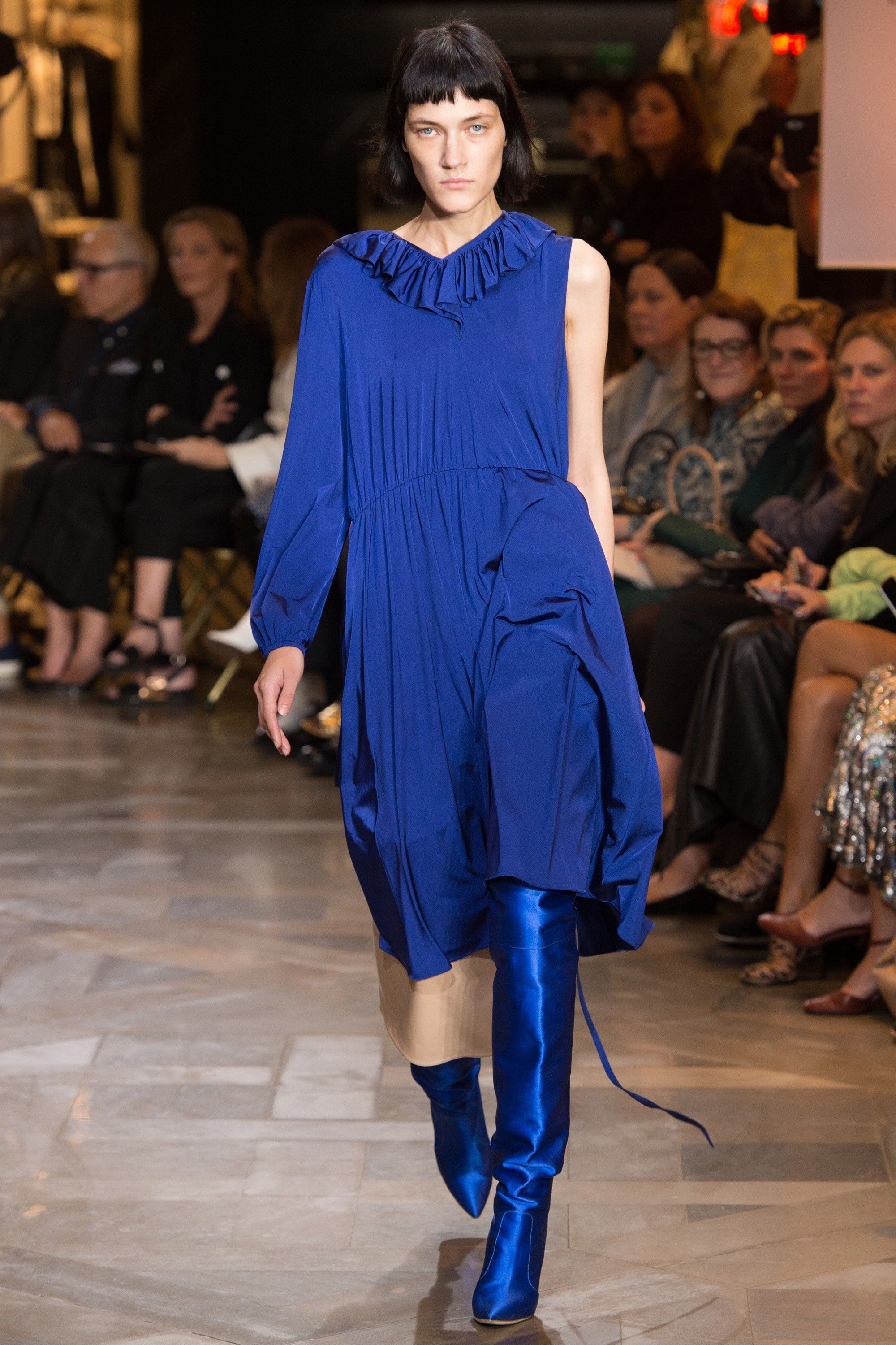 image of Vetements Ss17 Runway Dress in Blue, Women's (Size XS)