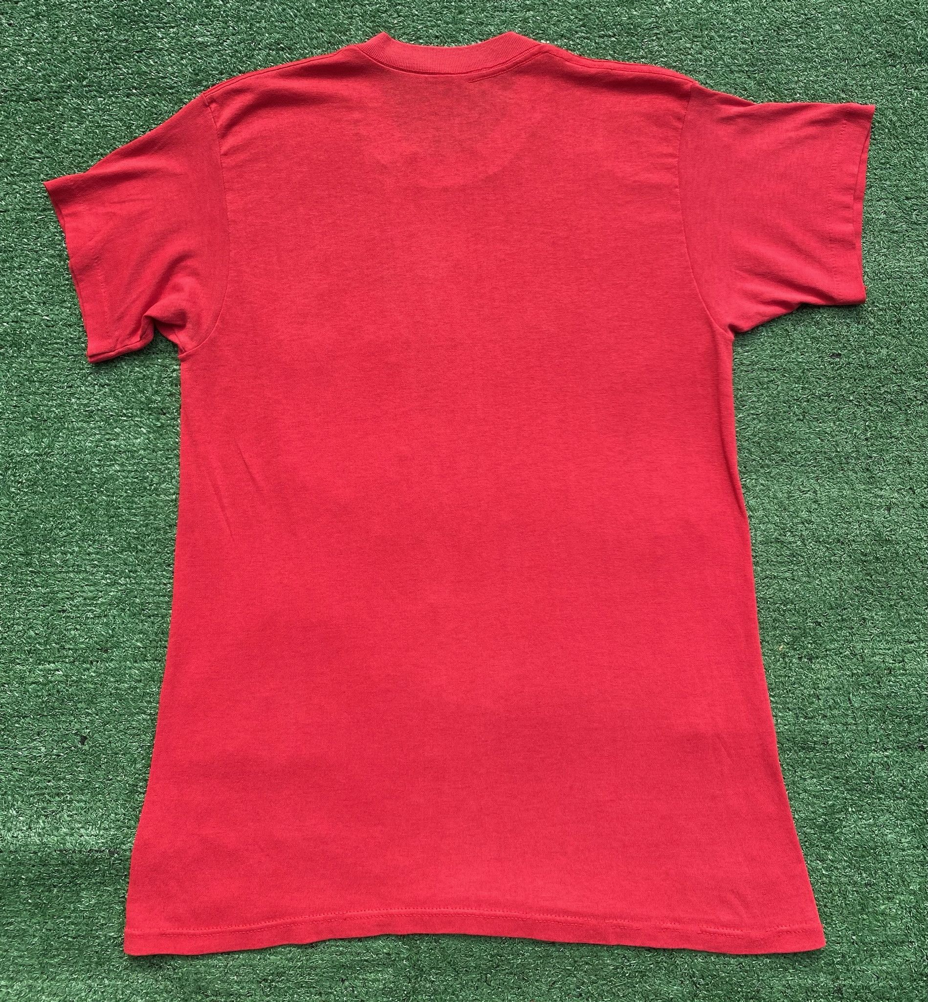 Vintage 70’s Red Paper Thin Single Stitch Pocket T-Shirt XS Size US XS / EU 42 / 0 - 7 Thumbnail