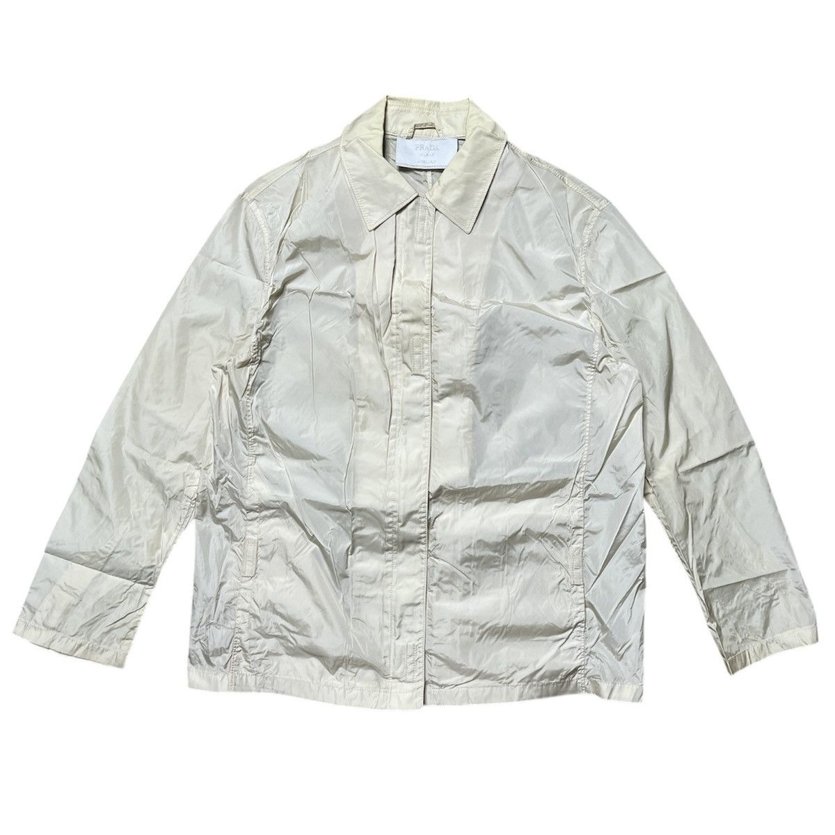 Prada RARE 1998 nylon prada runway jacket Size US XXS / EU 40 - 1 Thumbnail