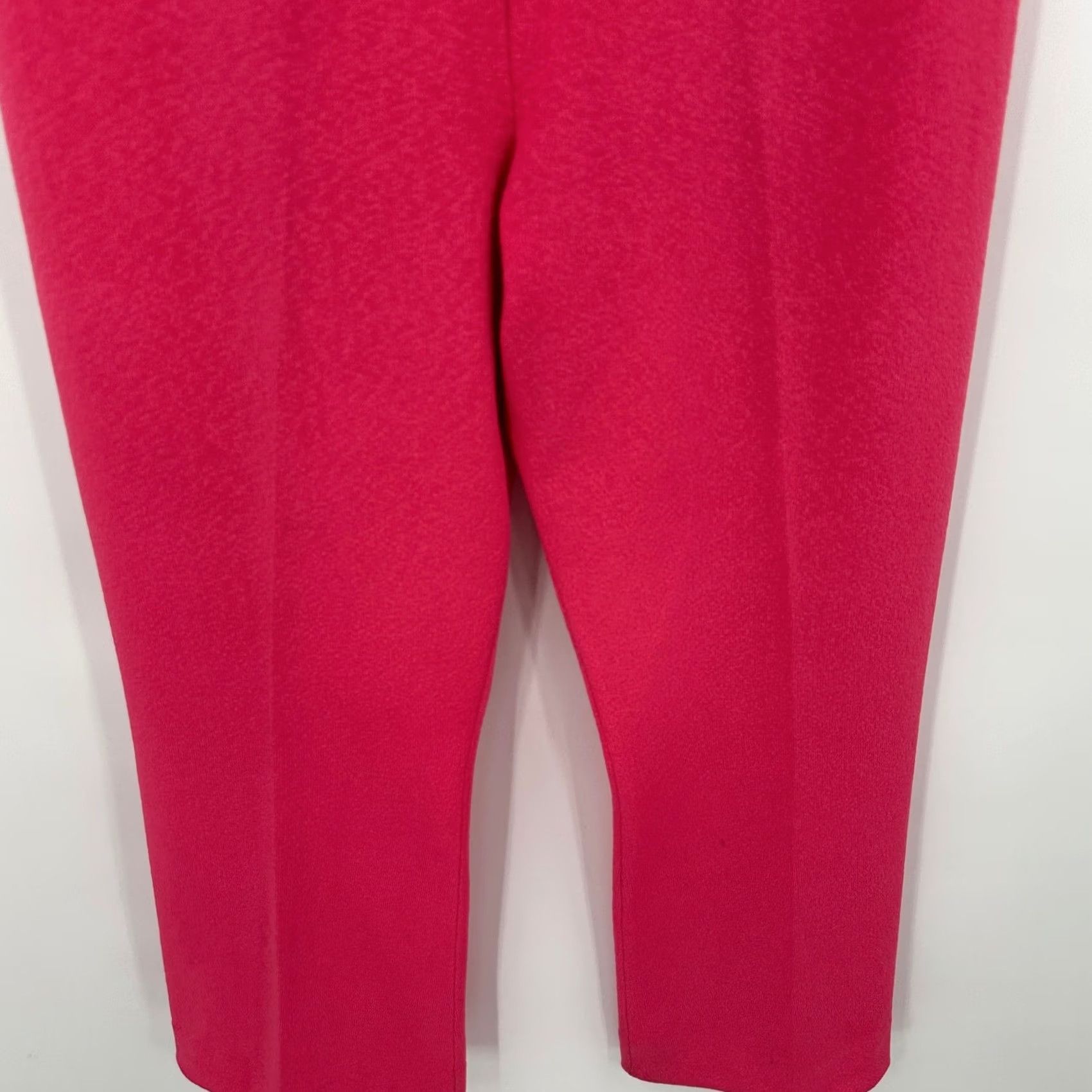 Talbots VINTAGE Talbott Traveler Womens Pants Dress Pants Pink Knit Flared Elastic Waist 30 in Size 16 Size 38" / US 16 / IT 52 - 6 Thumbnail