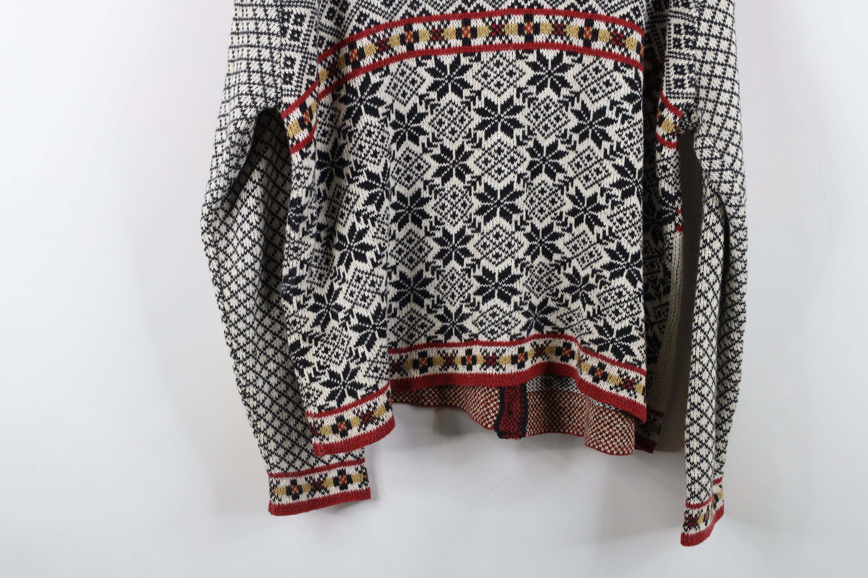 Woolrich Woolen Mills Vintage 90s Woolrich Fair Isle Knit Button Cardigan Sweater Size L / US 10 / IT 46 - 13 Thumbnail