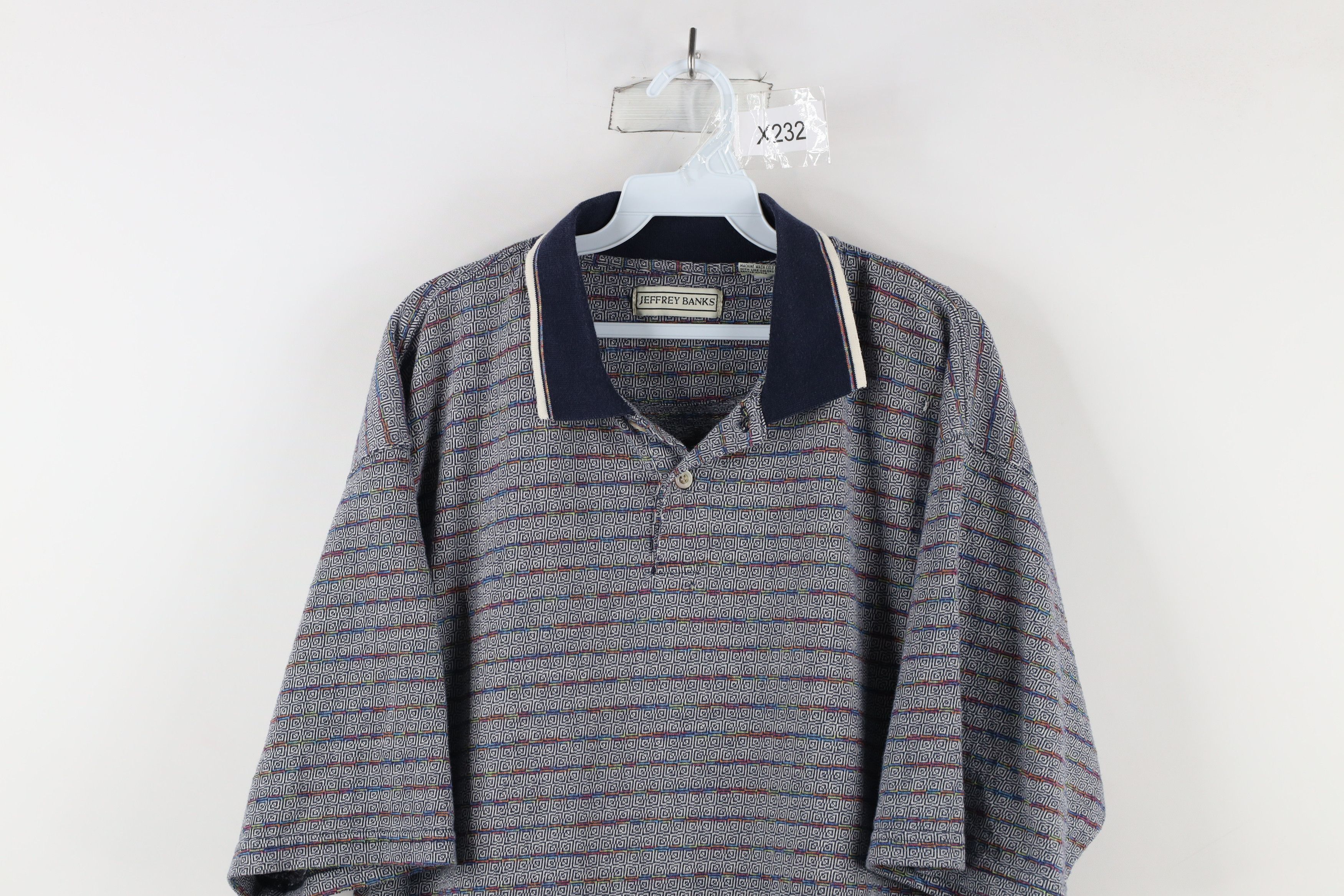 Vintage Vintage 90s Streetwear Knit Collared Golf Polo Shirt Size US XXL / EU 58 / 5 - 2 Thumbnail
