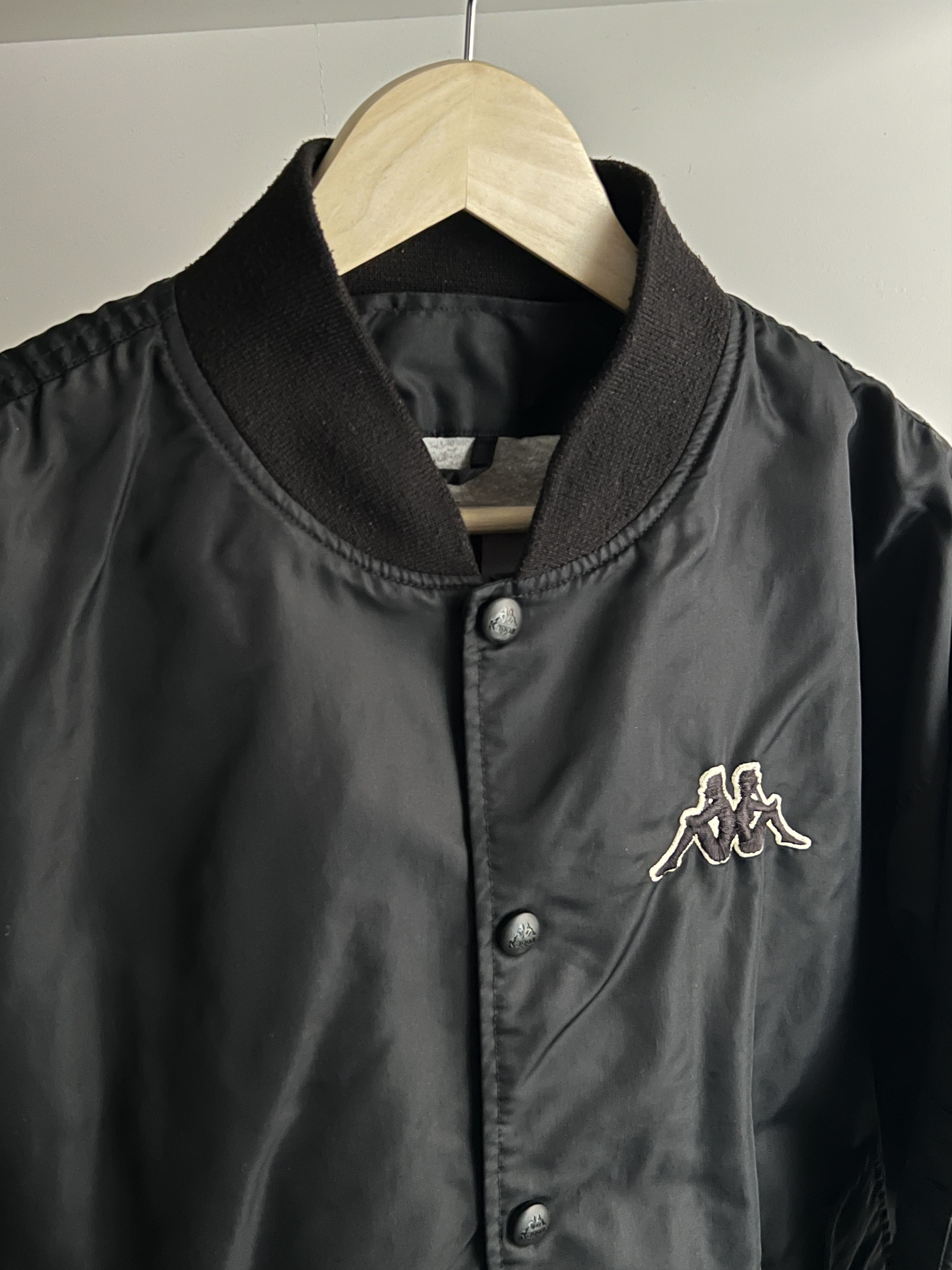 Kappa × Vintage Vintage 90s Kappa Italy Nylon Bomber Jacket Size US S / EU 44-46 / 1 - 3 Thumbnail