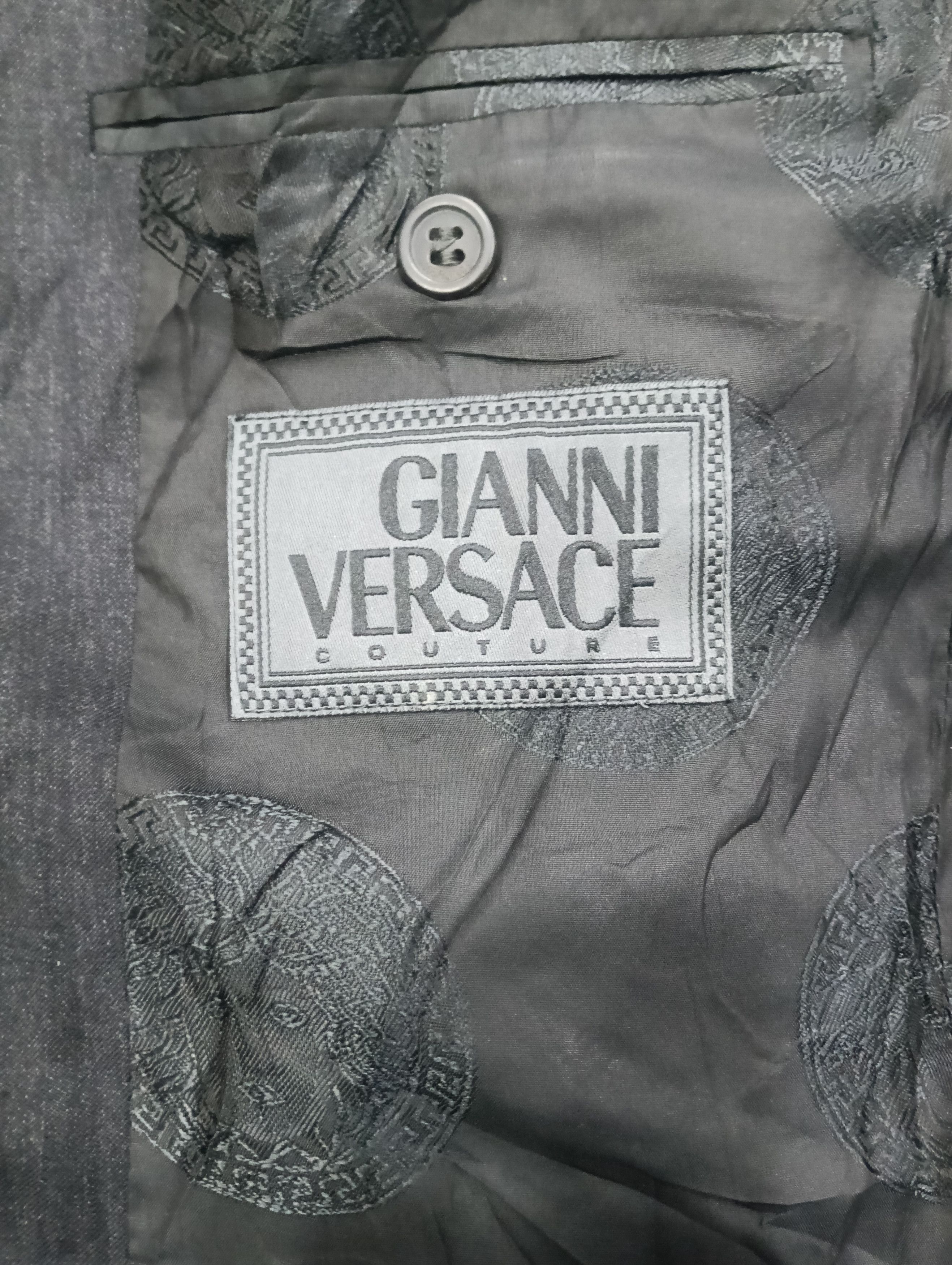 Versace × Vintage Vintage Gianni Versace Couture Like Suits Size 38L - 5 Thumbnail
