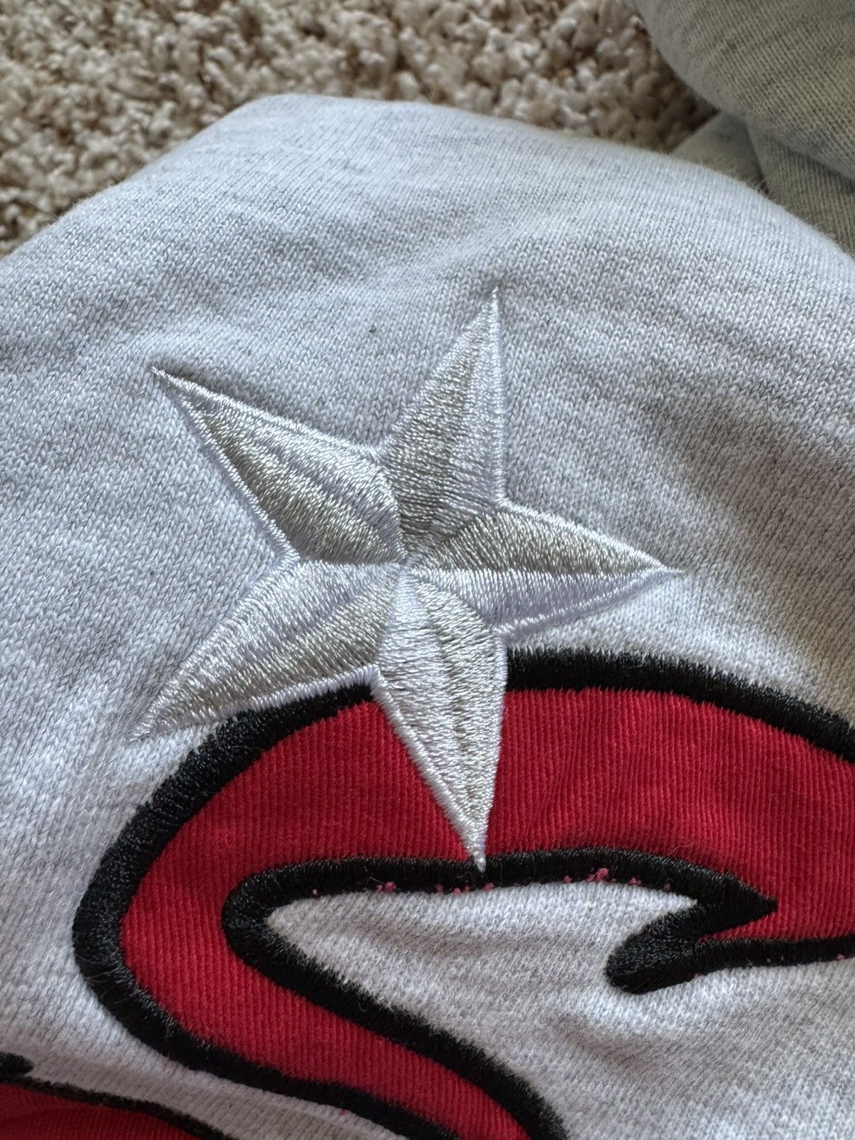 Supreme Warriors Appliqué Zip Up Hooded Sweatshirt Ash Grey Size US XL / EU 56 / 4 - 9 Thumbnail