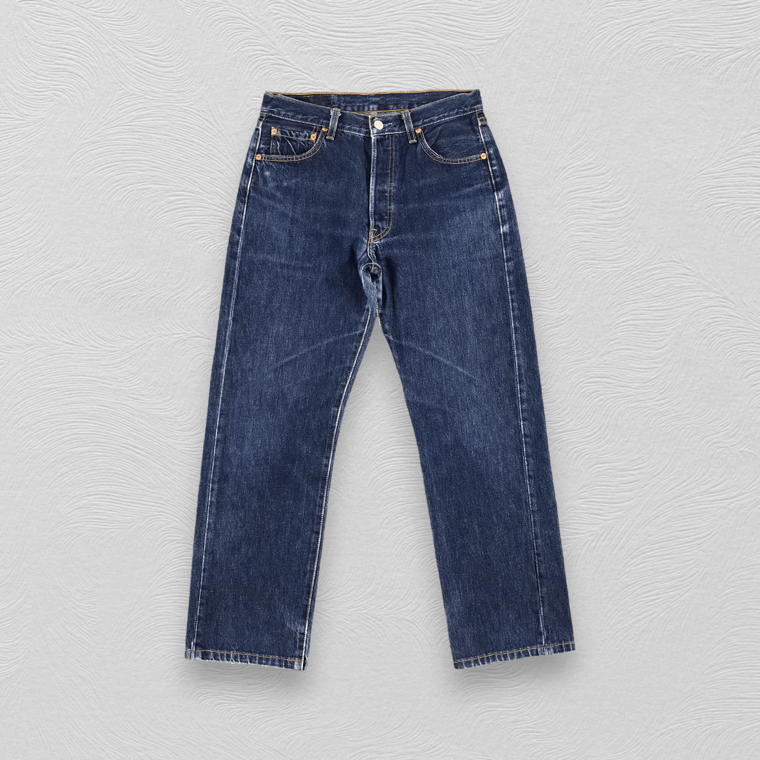 Levi's Vintage Levis 501 Jeans Blue Washed Denim KJ466 Size US 29 - 1 Thumbnail