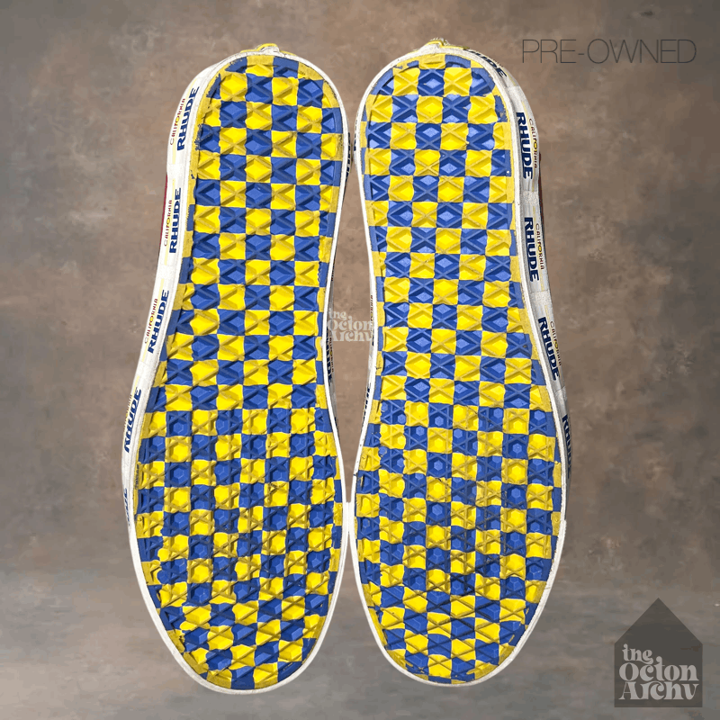 Rhude × Vans Rhude x Vans Bold Ni 'Carlifonia Plate - Red' VN0A3WLPTHE1 Size US 12 / EU 45 - 7 Thumbnail