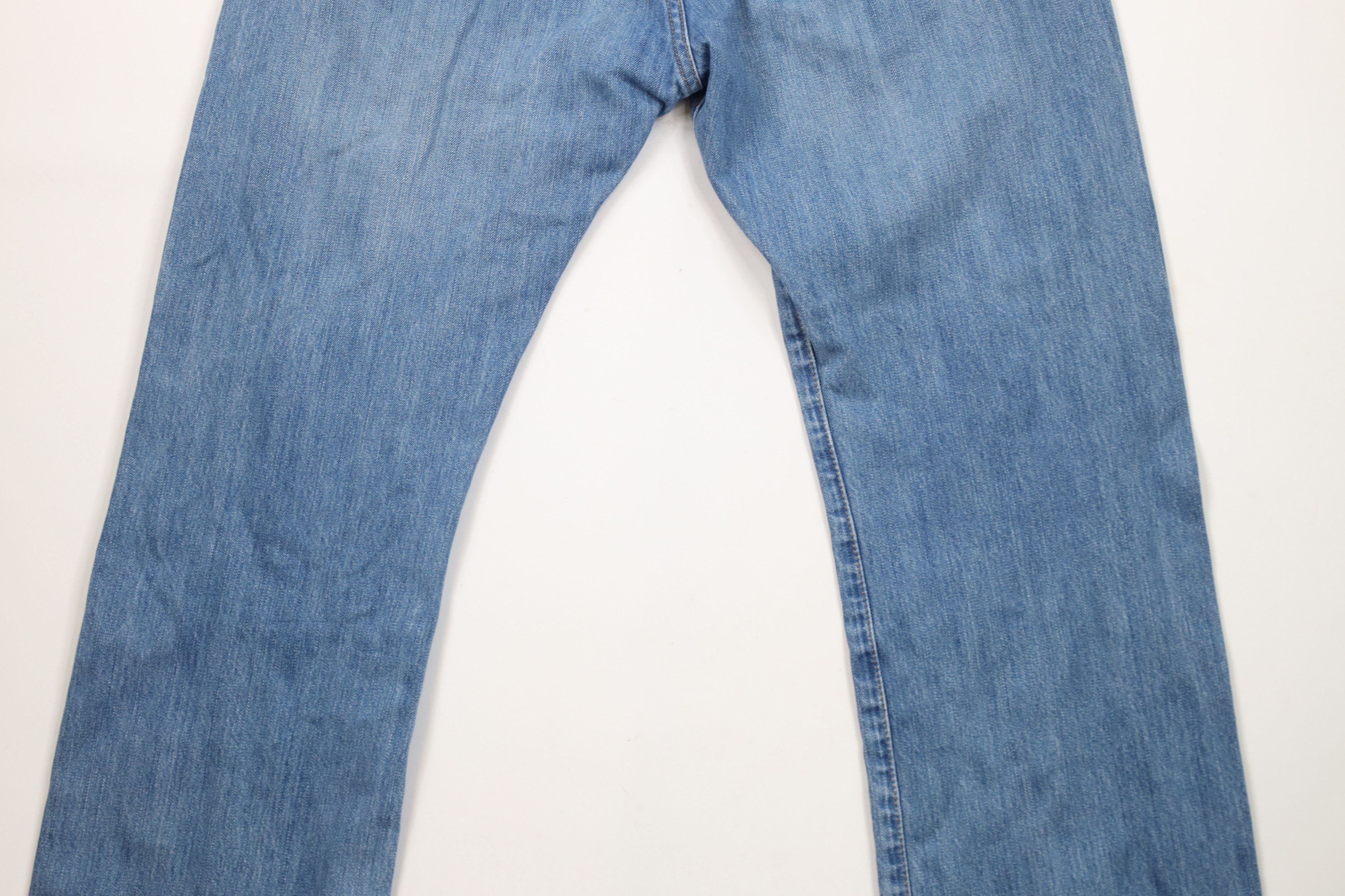 Polo Ralph Lauren × Vintage Vintage Ralph Lauren 67 Vintage Cut Wide Leg Jeans Blue Size US 33 - 14 Thumbnail