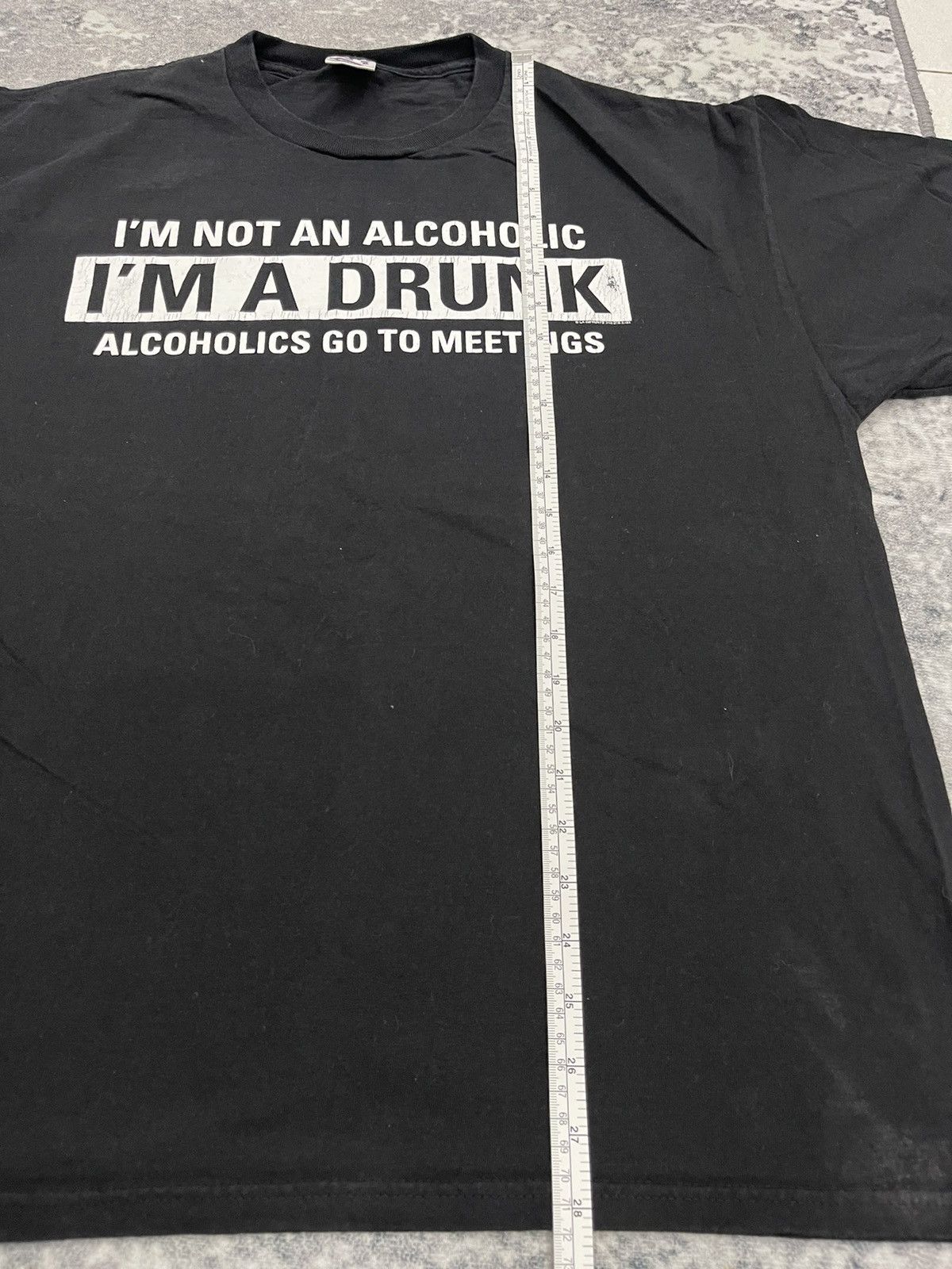 Vintage Vintage I’m Not An Alcoholic I’m Drunk Tees Size US XXL / EU 58 / 5 - 6 Thumbnail