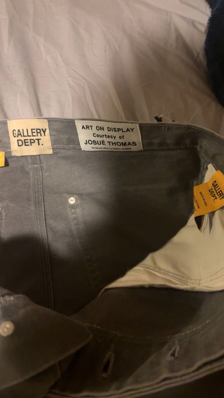 Gallery Dept. Charcoal Gallery dept. carpenter flared Size US 31 - 5 Thumbnail