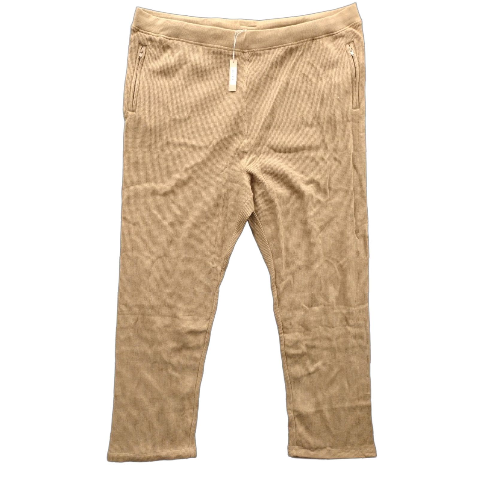 SKIMS SKIMS KIM K Women’s Waffle Loose Pants Color Camel 3X AP-BTM-0903 Size 40" / US 18 - 1 Thumbnail