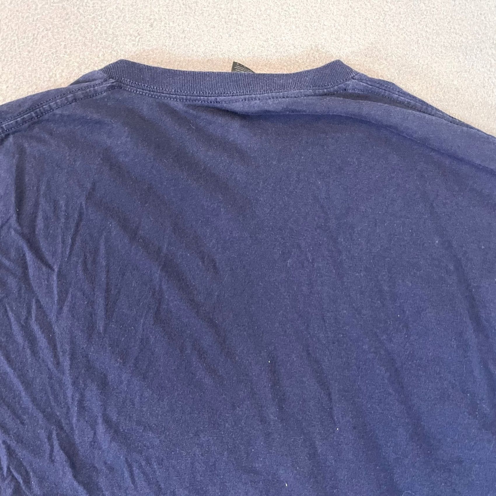 Gildan Gildan Mens Large Premium Short Sleeve Heavy Cotton Midnight Navy Casual T-Shirt Size US L / EU 52-54 / 3 - 8 Thumbnail