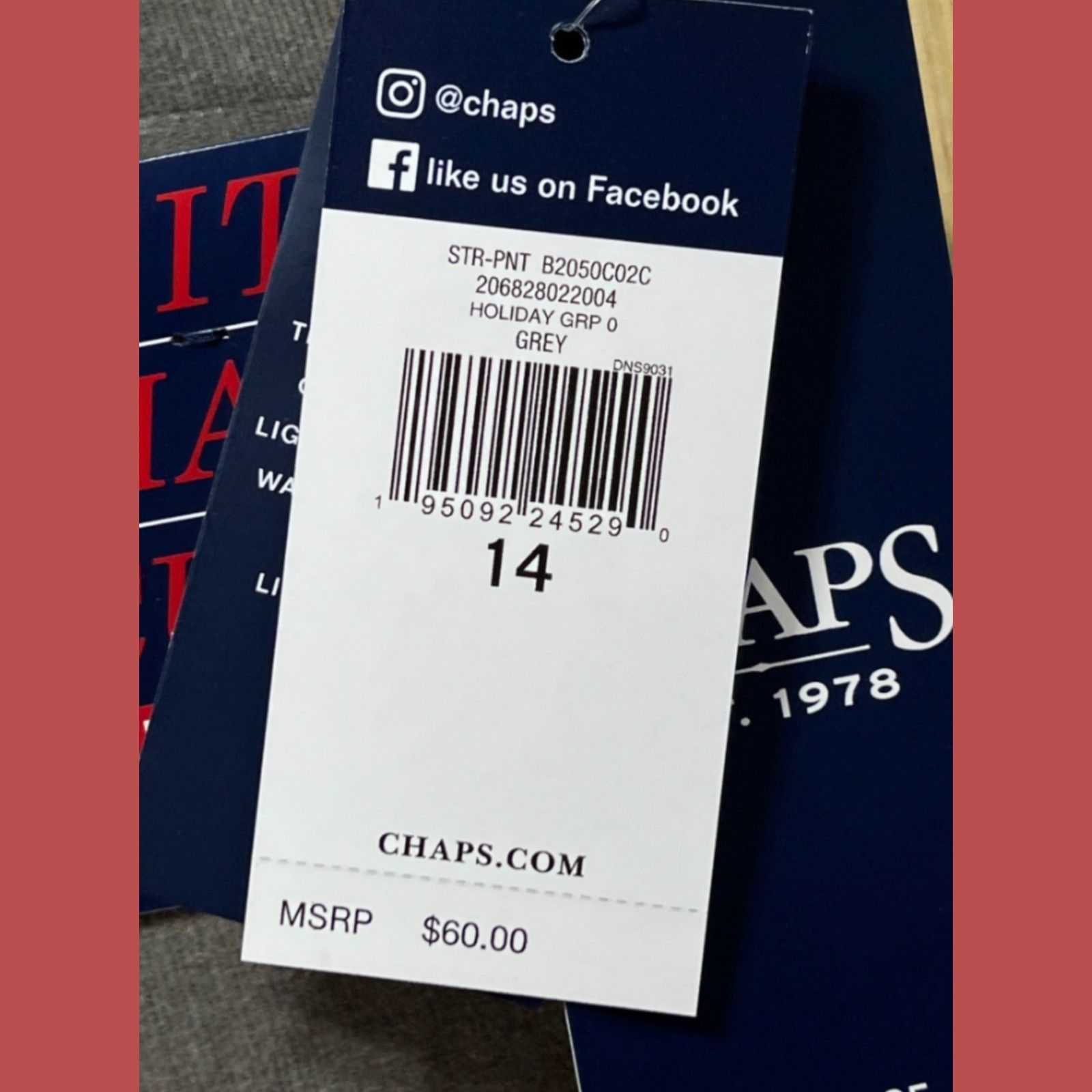 Chaps Chaps - women’s fit shape sculpt pants - slimming fit- Grey Size 36" / US 14 / IT 50 - 11 Thumbnail