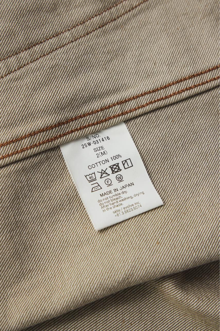 Other Saby WORKERS JACKET 13.5 oz Rope Dyeing Color Denim Size US M / EU 48-50 / 2 - 10 Thumbnail