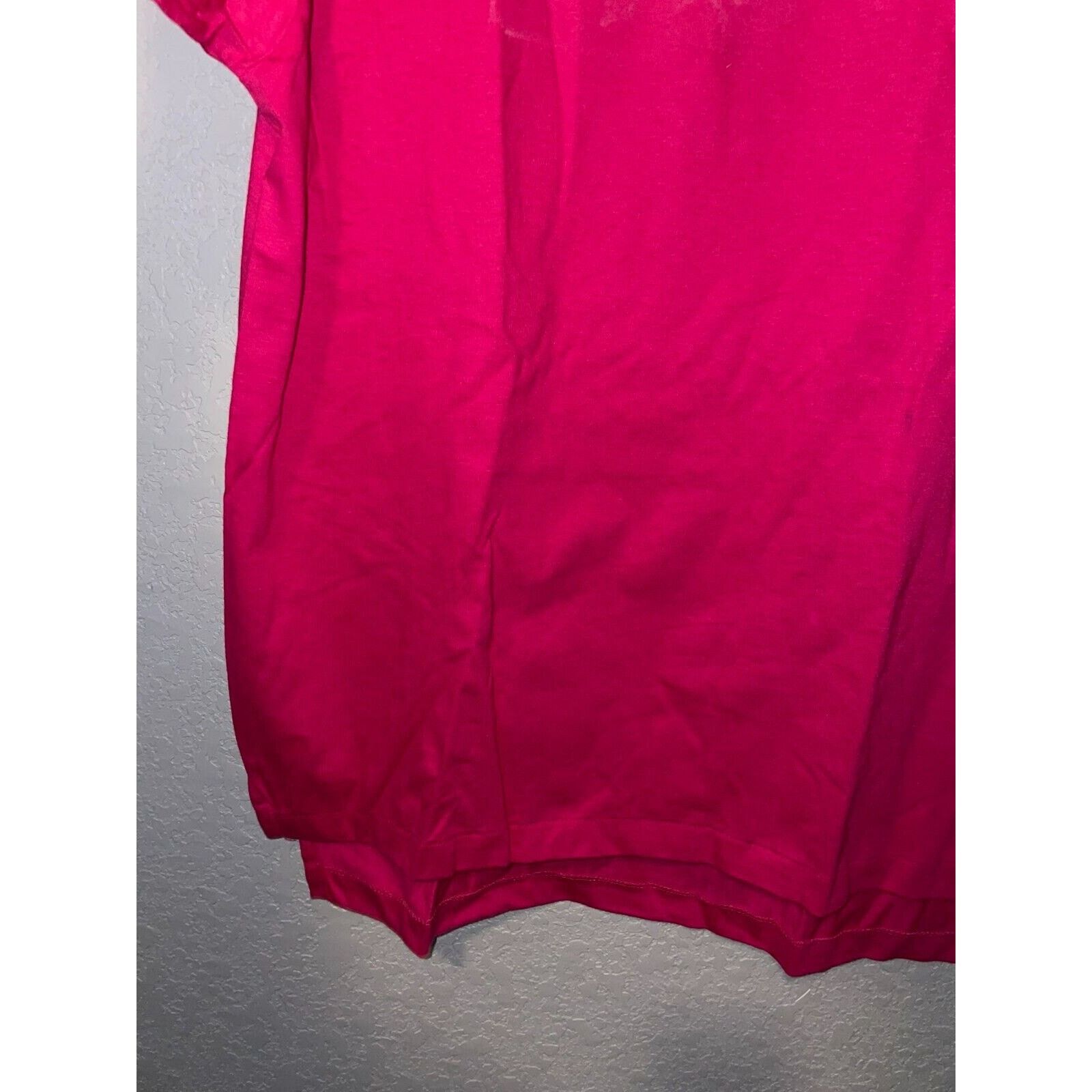 Jerzees Vintage Pink Blank Polo Shirt Jerzees VTG 90s Small Stain Size US L / EU 52-54 / 3 - 7 Thumbnail