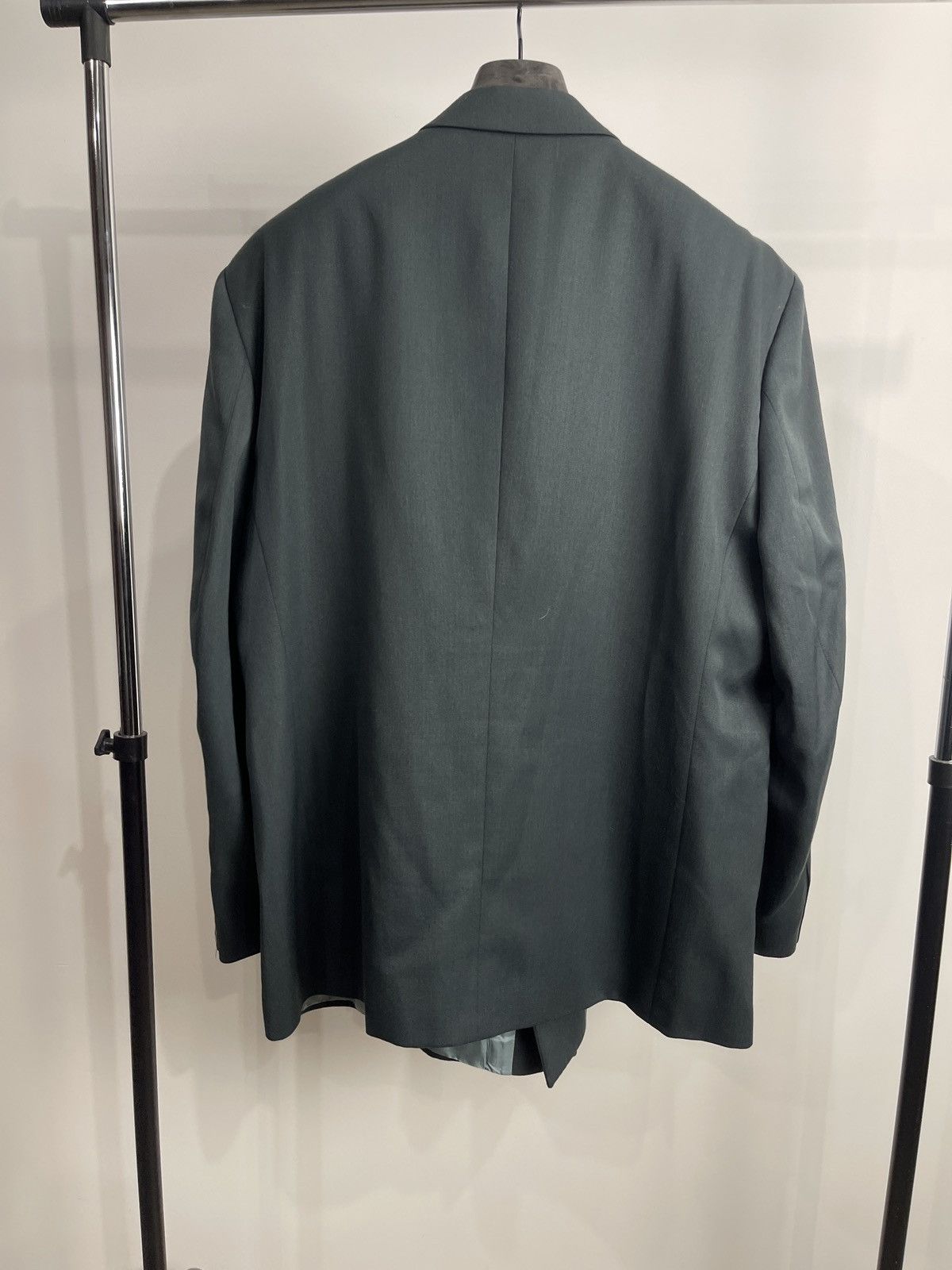 Sergio Rossi Vintage Sergio Rossi Double-Breasted Oversized Blazer Jacket Size 48R - 4 Thumbnail