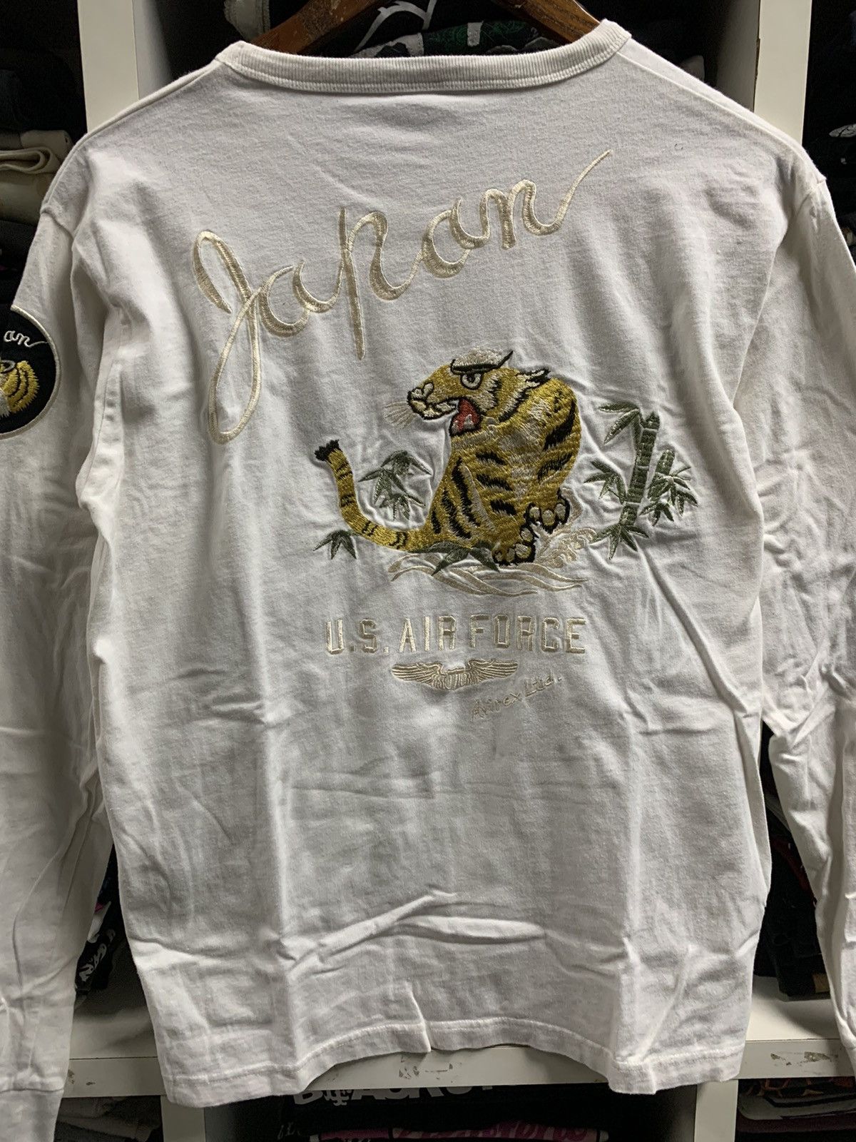 Avirex × Vintage Vintage Avirex Embroidery logo white shirt Size US M / EU 48-50 / 2 - 10 Thumbnail