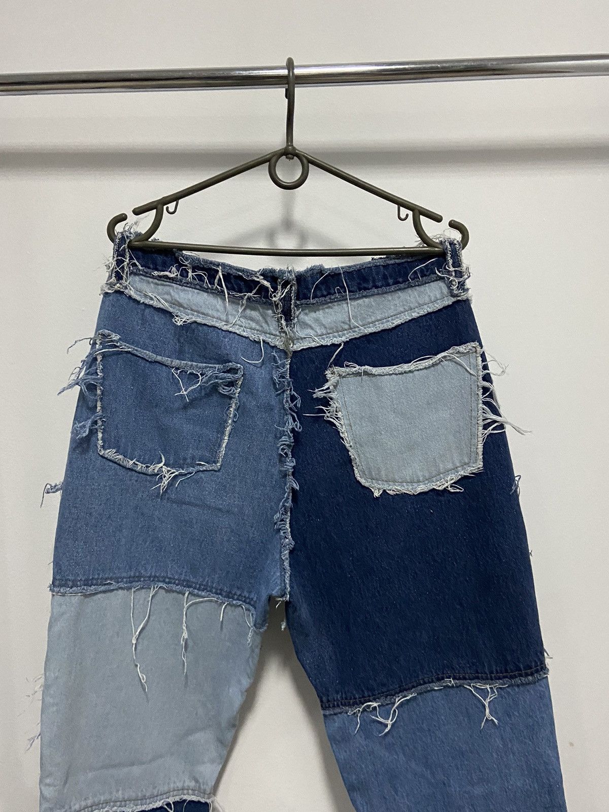 Jaded London × Vintage Jaded London Vintage jeans patchwork vintage style Size US 32 / EU 48 - 4 Thumbnail
