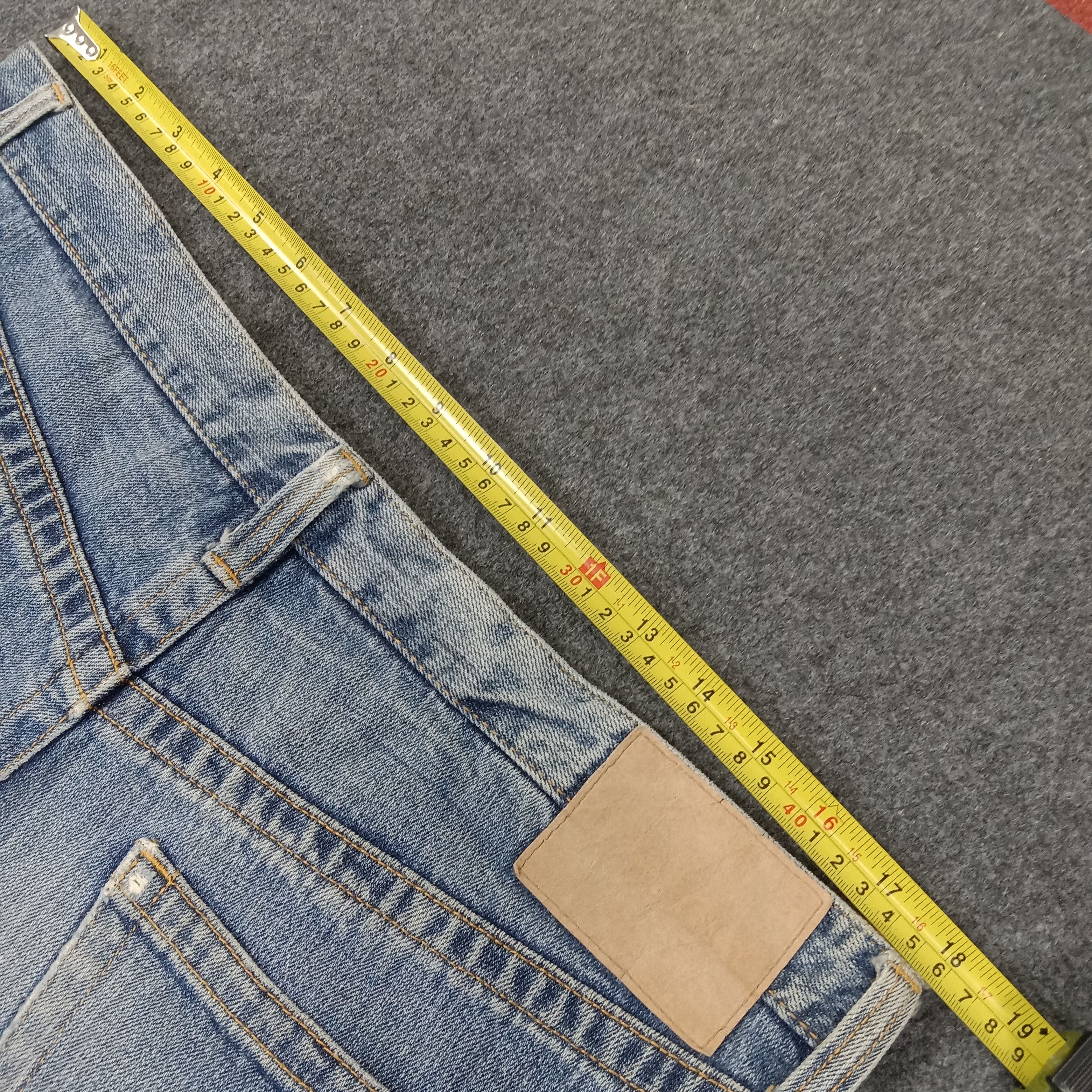Japanese Brand Embroidery Art Japan skulls Baggy Denim Jeans C252N24 Size US 36 / EU 52 - 9 Thumbnail