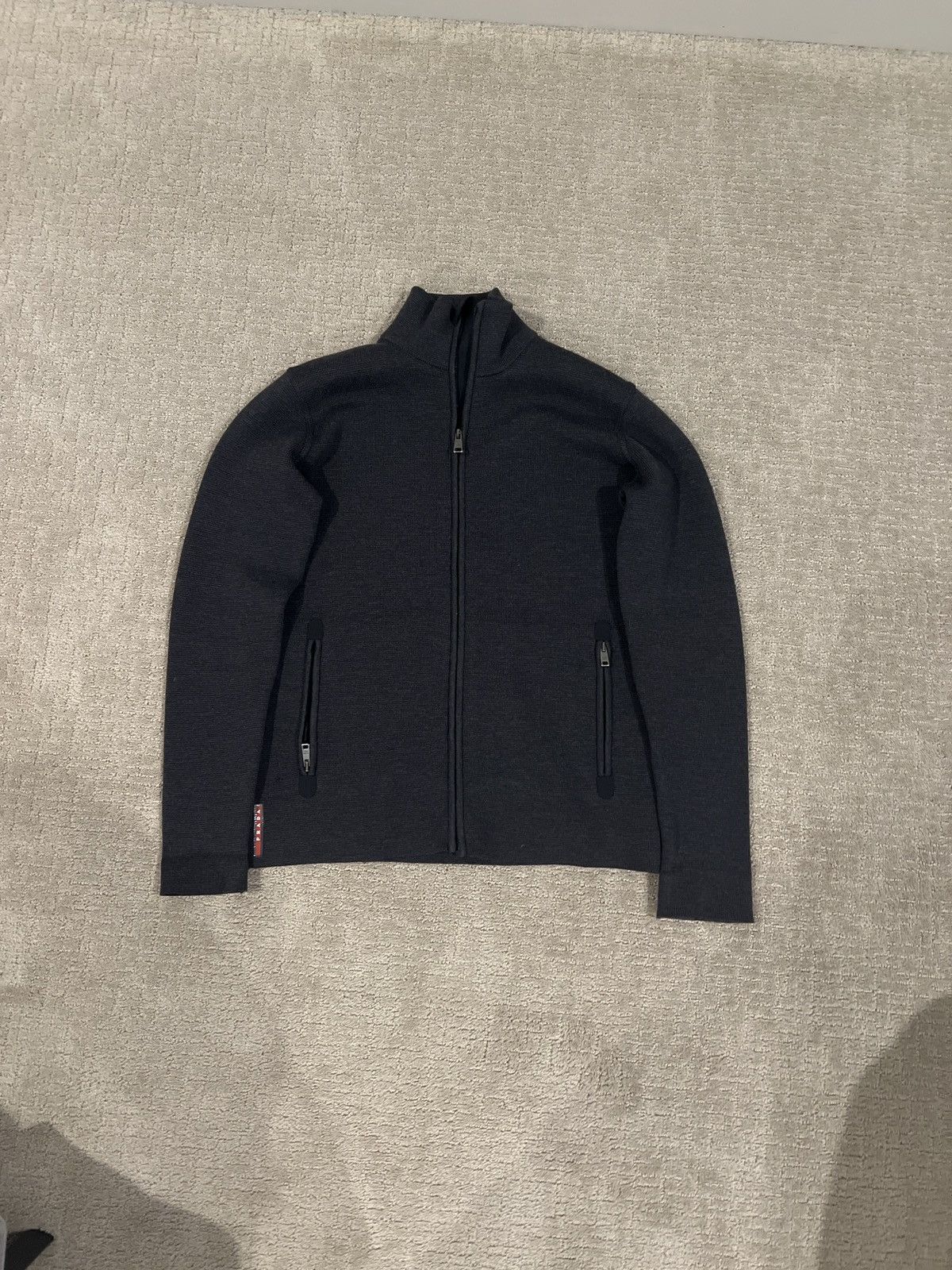 Prada Prada Zip up Sweater Size US M / EU 48-50 / 2 - 2 Thumbnail