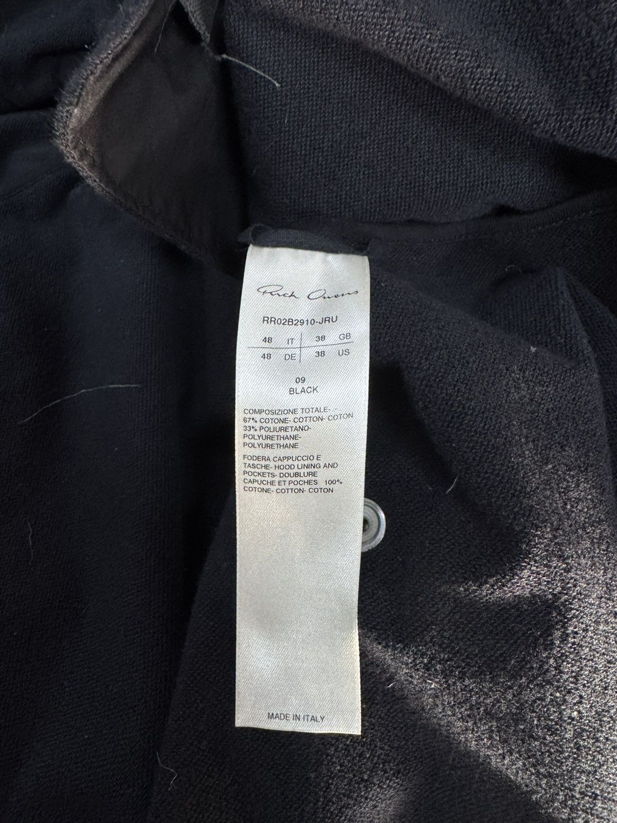 Rick Owens F/W 22 RICK OWENS JUMBO GIMP COAT Size US M / EU 48-50 / 2 - 14 Thumbnail