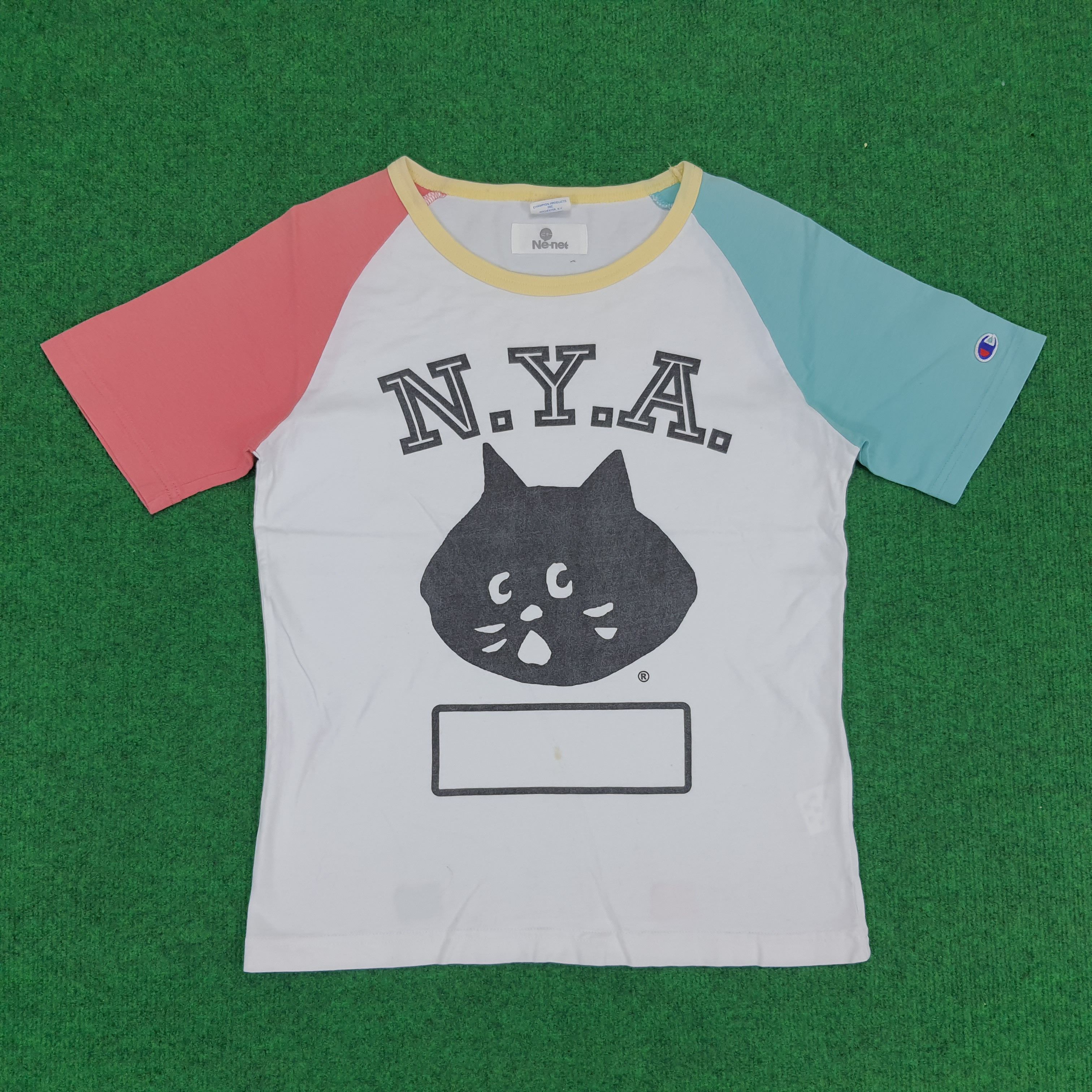 Champion × Ne-Net × Vintage Vinatge Champion x Ne-Net Japanese Designer T-shirt Size US S / EU 44-46 / 1 - 1 Thumbnail