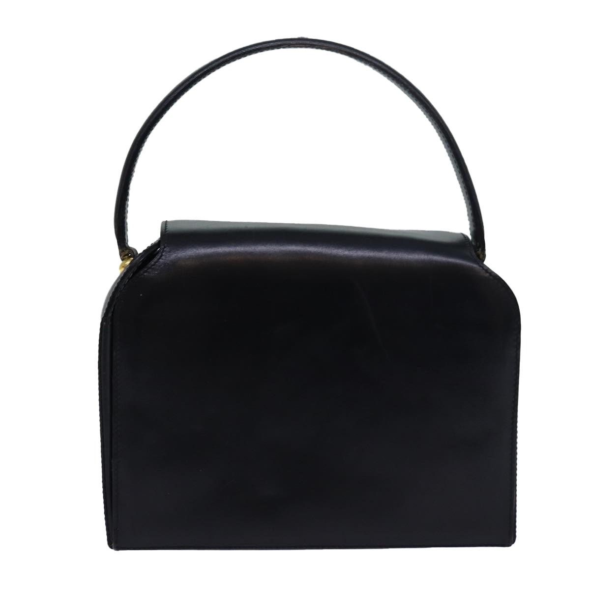 Celine CELINE Hand Bag Leather Black Size ONE SIZE - 3 Thumbnail