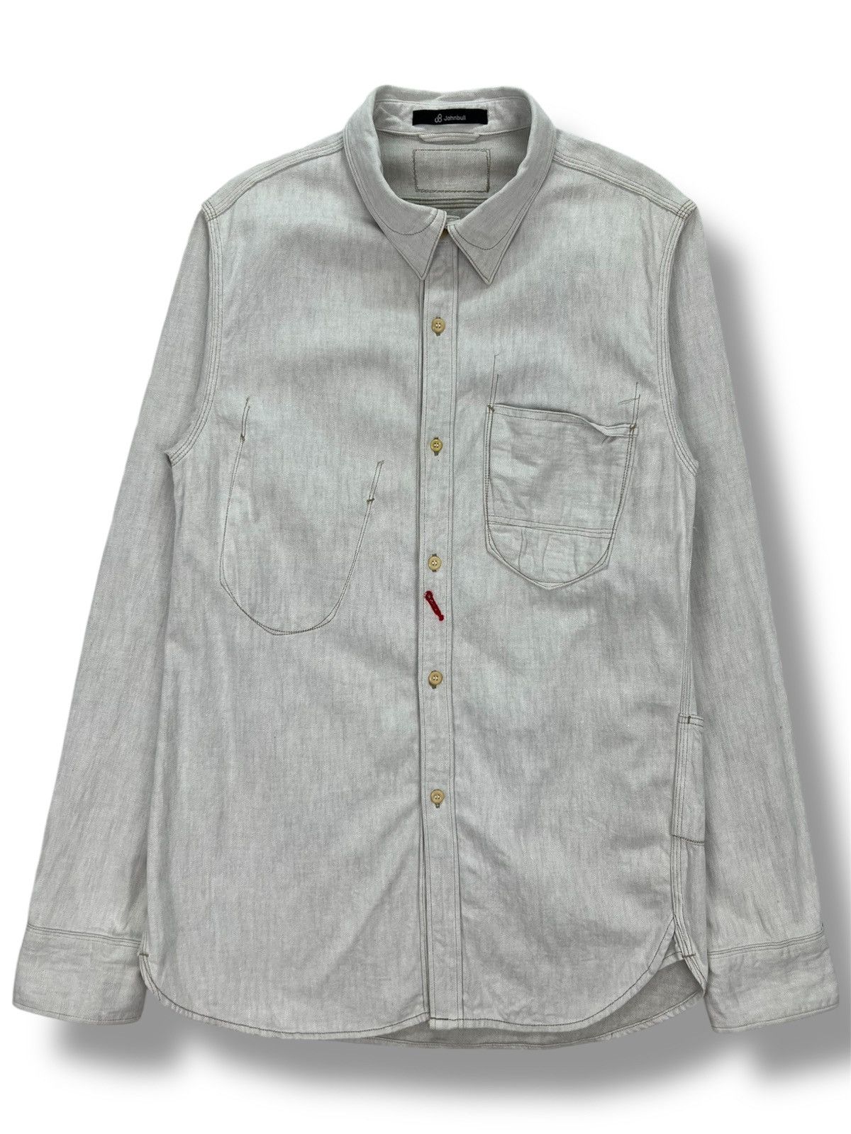 Johnbull Johnbull Denim Button Up Shirt Size US XS / EU 42 / 0 - 1 Thumbnail