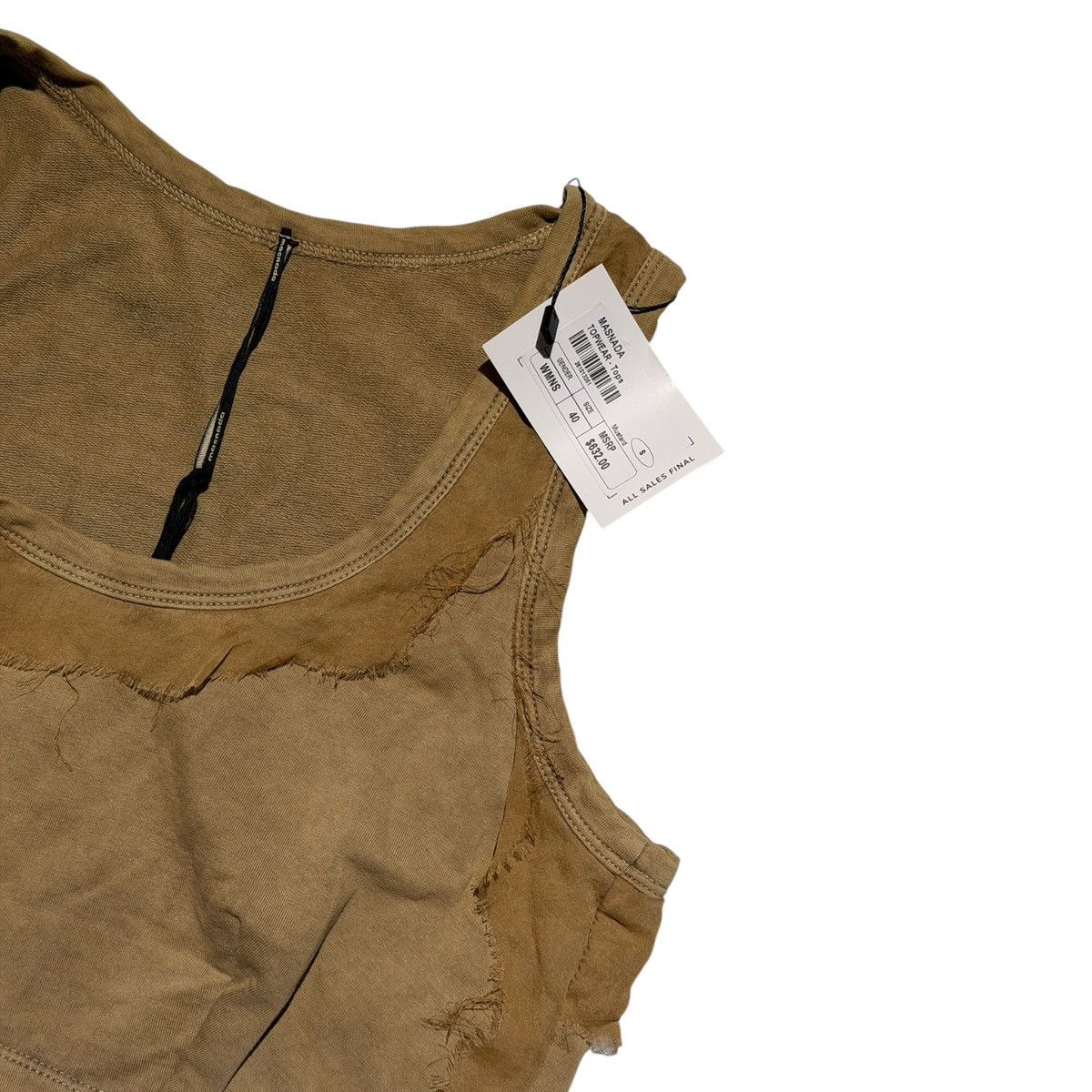 Masnada Silk layered crop top Size S / US 4 / IT 40 - 2 Thumbnail