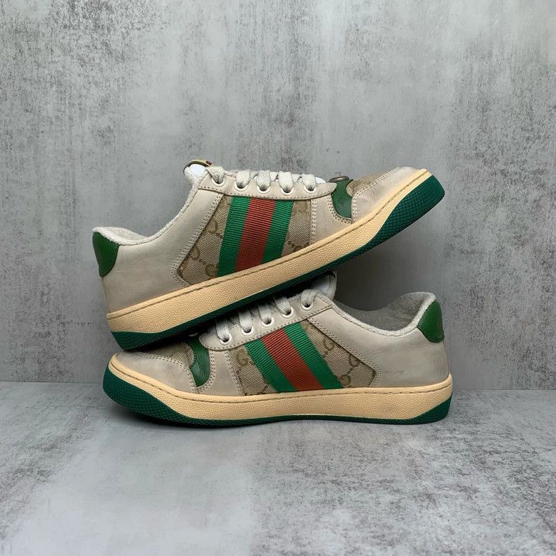 Gucci Gucci Classic Dirty Sneakers Size 36-2505 Size US 6 / IT 36 - 2 Thumbnail
