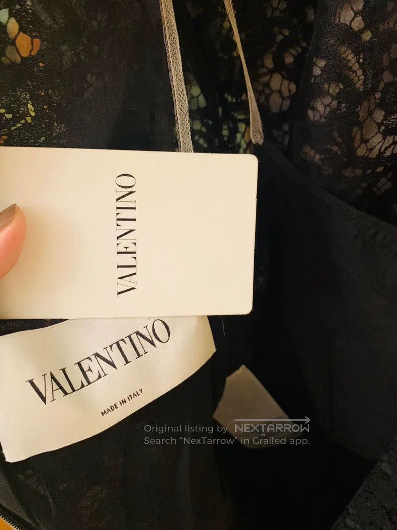 Valentino Valentino Classic lace black short sleeve dress Size S / US 4 / IT 40 - 7 Thumbnail