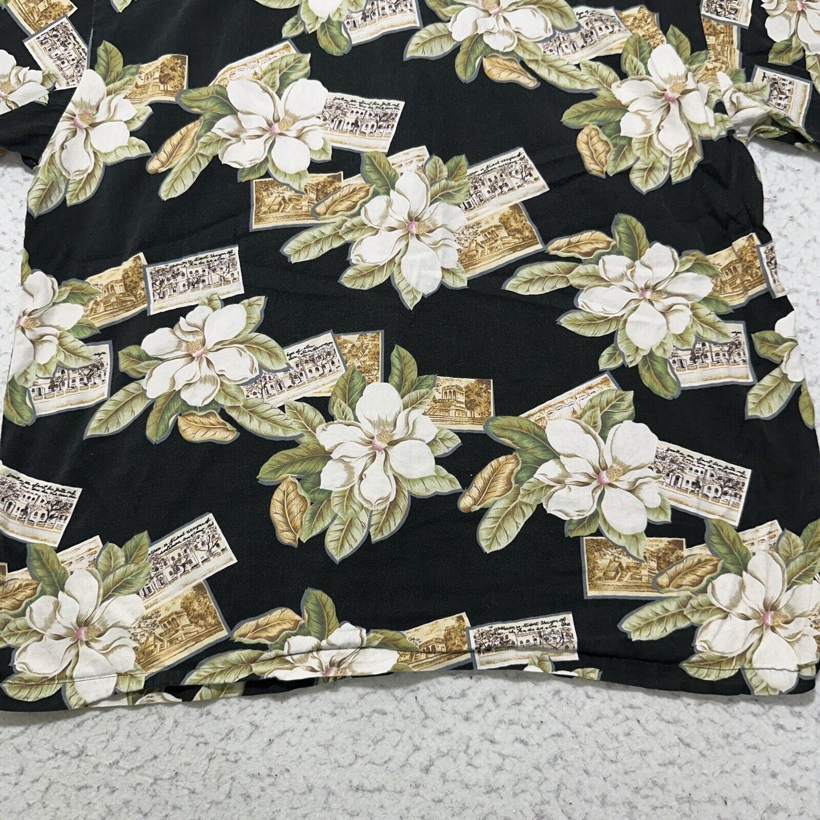 Other Kona Kai XL Hawaiian Button Up Shirt Floral Postcard Pattern Size US XL / EU 56 / 4 - 11 Thumbnail