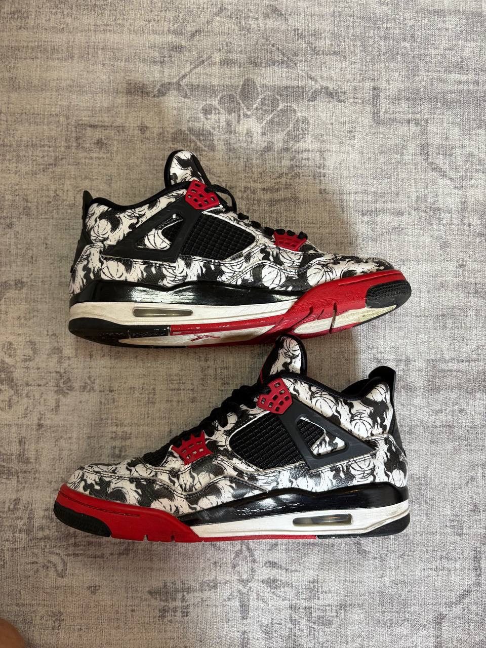 Jordan Brand Jordan 4 Retro Tattoo 2018 (GS) Size US 10.5 / EU 43-44 - 3 Thumbnail