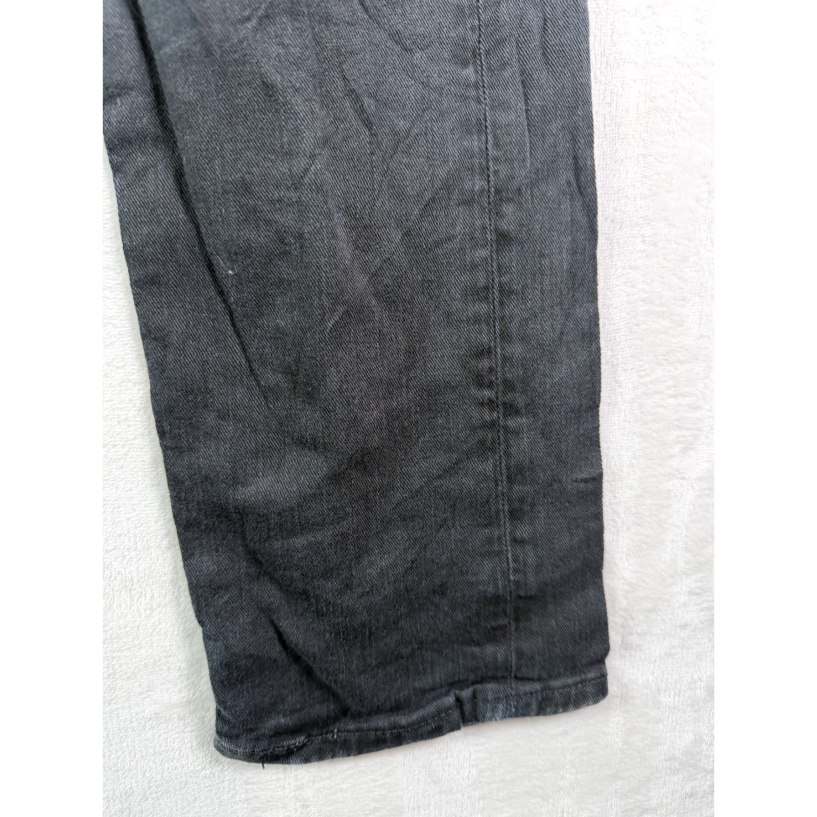 Levi's VINTAGE Levi's 508 Jeans Black Men's 30x32 Slim Straight Fit Stretch Distressed Size US 30 / EU 46 - 4 Thumbnail
