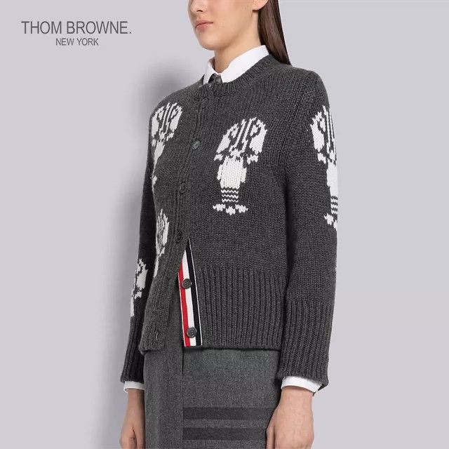 Thom Browne Thom Browne Cashmere round neck sweater Size S / US 4 / IT 40 - 3 Thumbnail