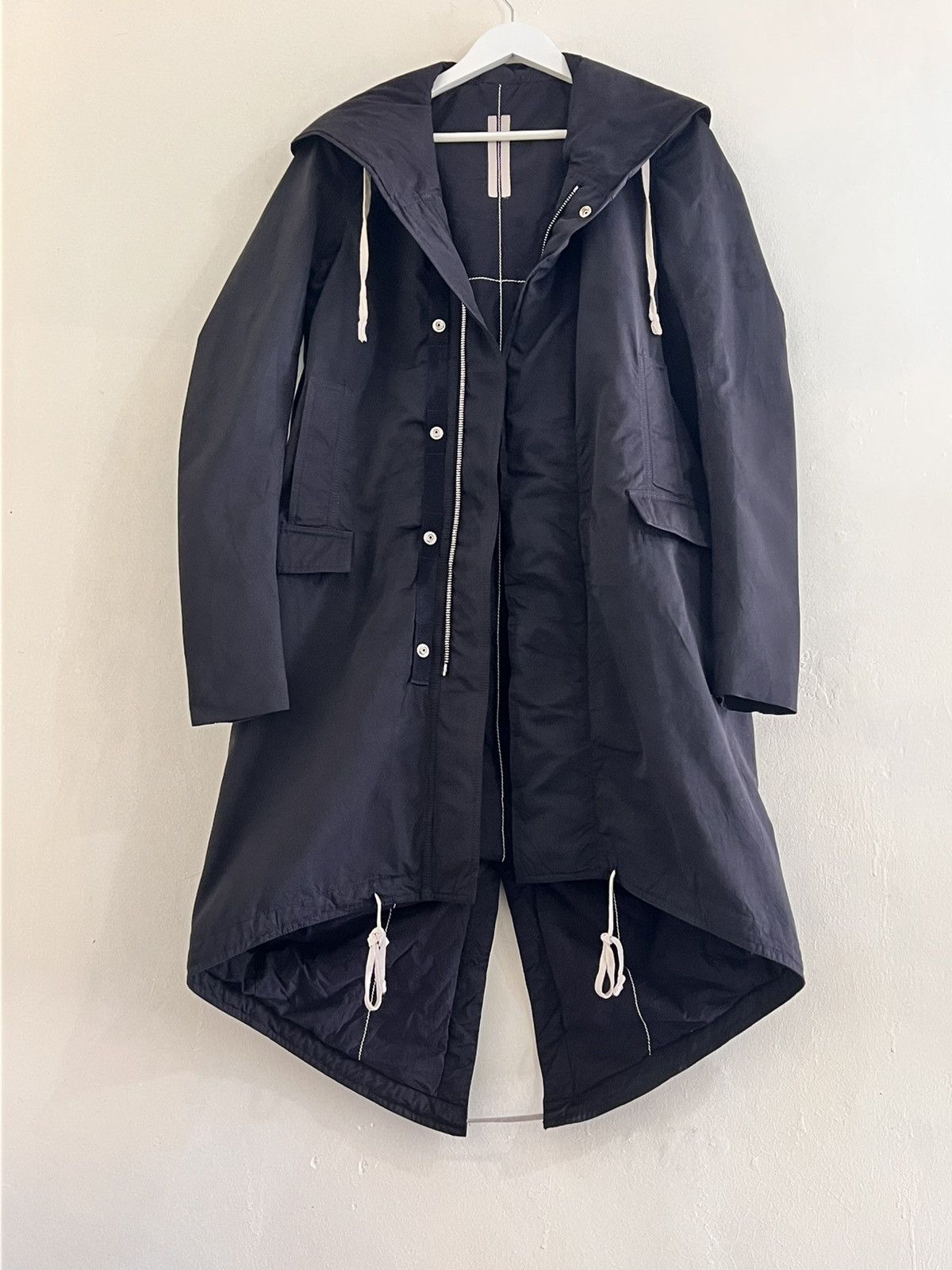Rick Owens Drkshdw Fishtail Parka Jacket Size US S / EU 44-46 / 1 - 2 Thumbnail
