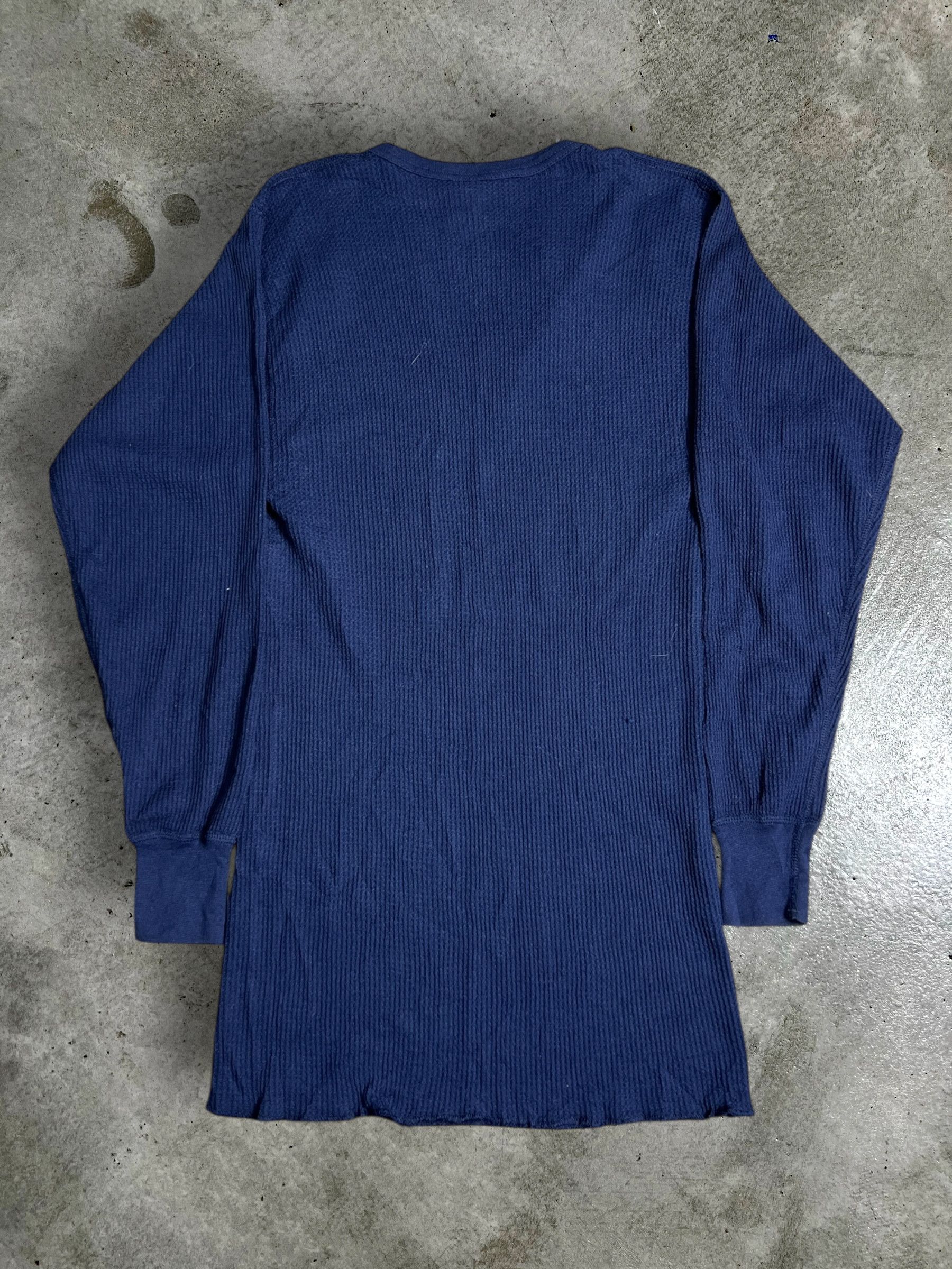Vintage VTG J.E. Morgan L/S Waffle Knit Thermal Shirt (XL) JKA406 Size US XL / EU 56 / 4 - 6 Thumbnail