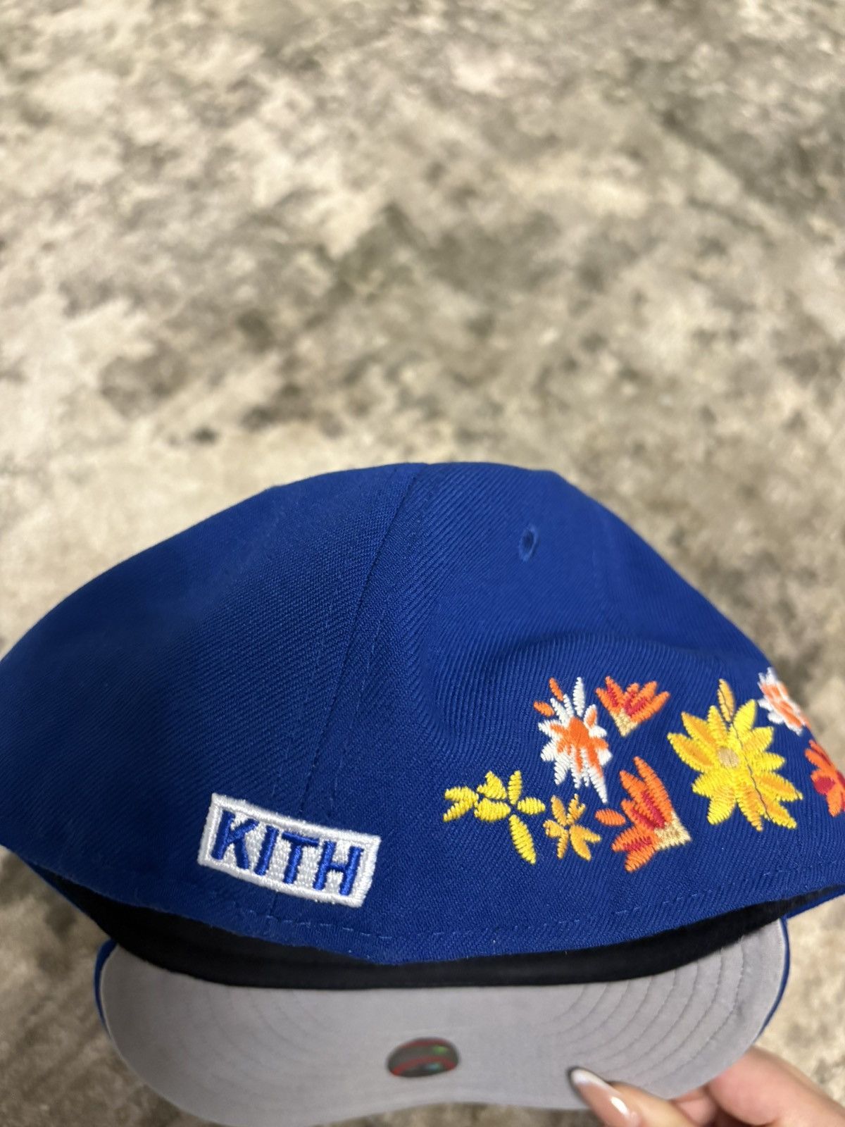 Kith × New Era Kith & New Era For Mets Floral 59Fifty Low Profile 'Current' Size ONE SIZE - 8 Thumbnail