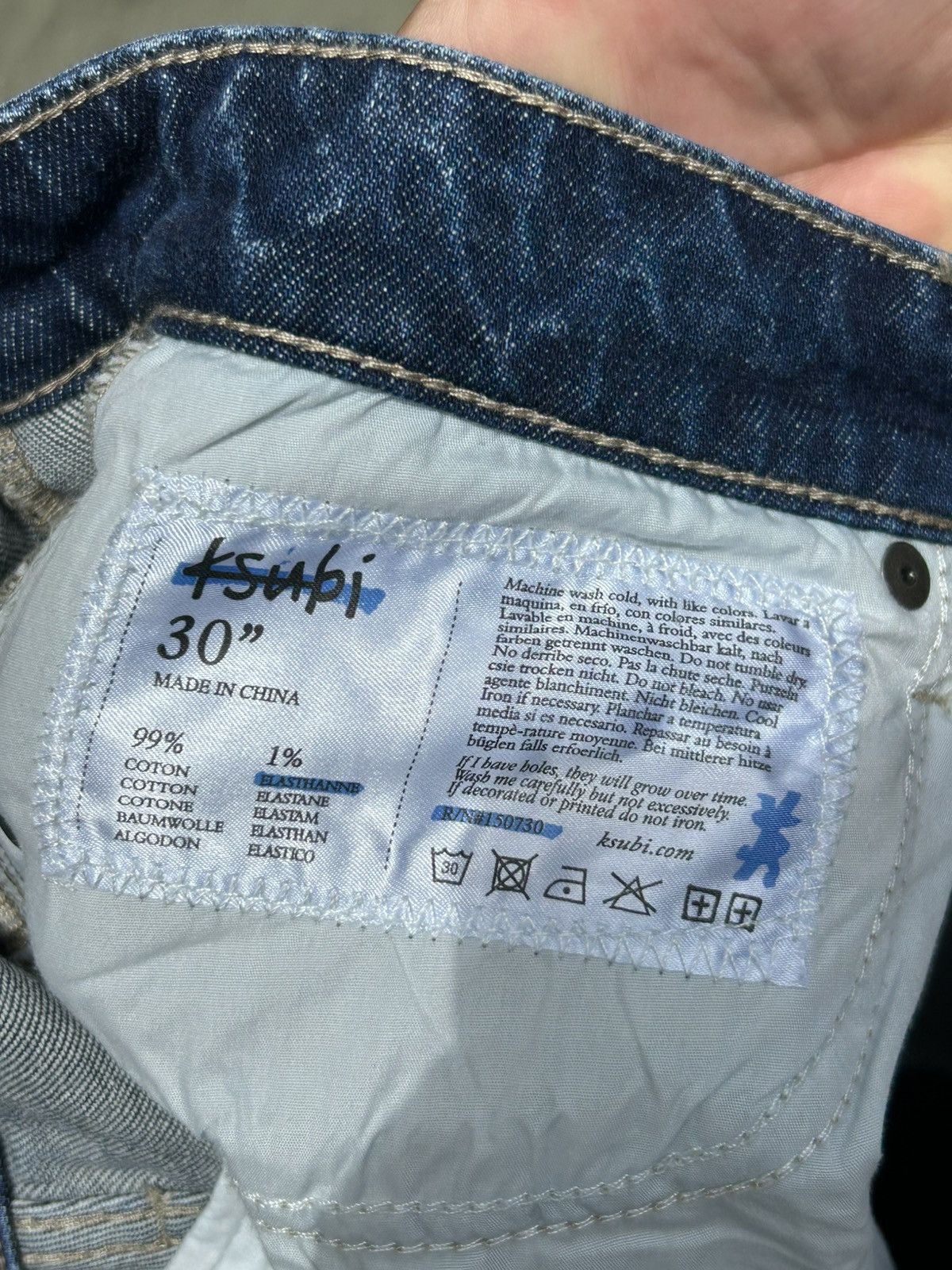 Ksubi Ksubi vertigo dark wash blue jeans Size US 30 / EU 46 - 6 Thumbnail