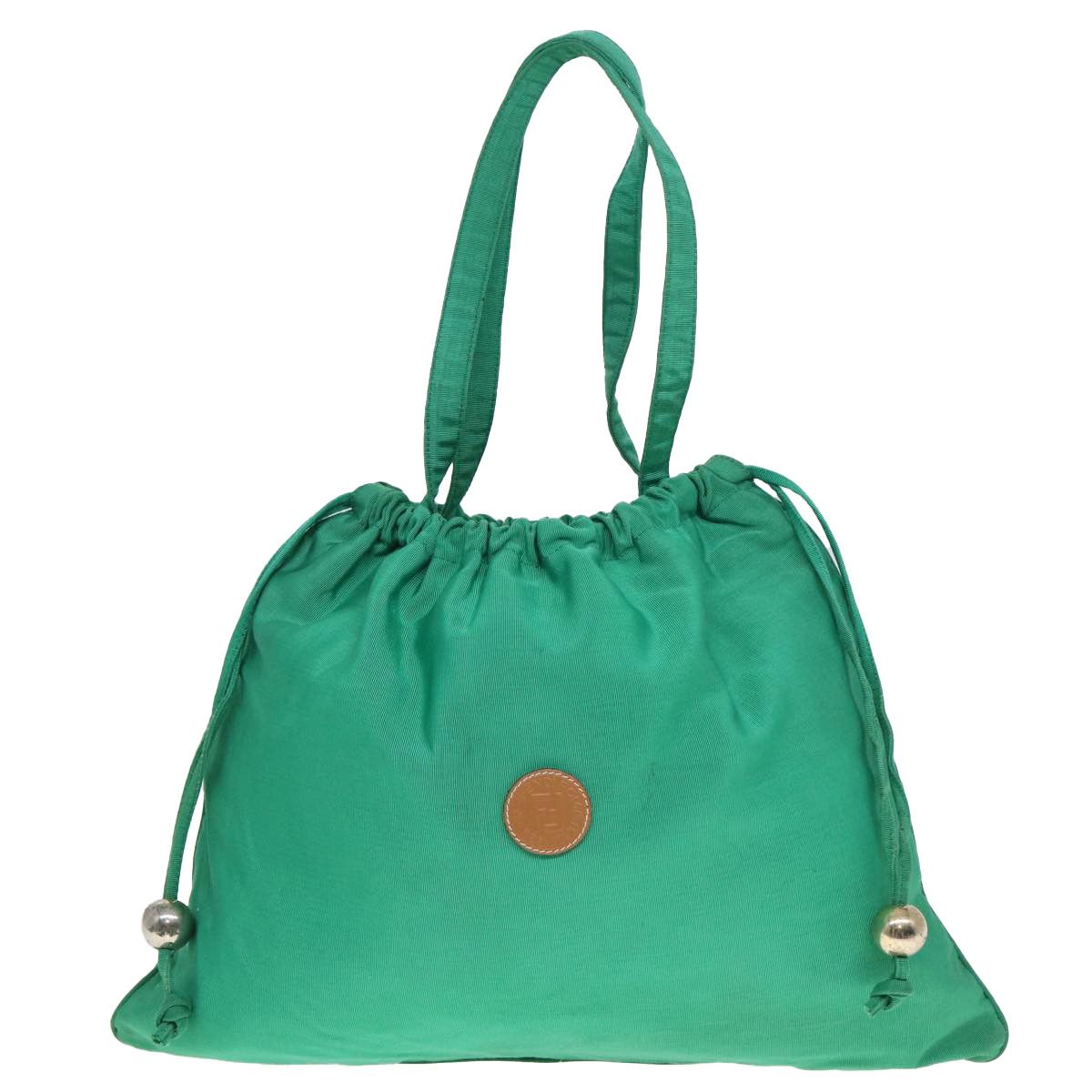 Fendi Green Synthetic Tote Bag (Pre-Owned) Size ONE SIZE - 1 Thumbnail
