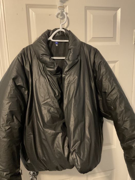 Gap Yeezy gap round jacket black | Grailed