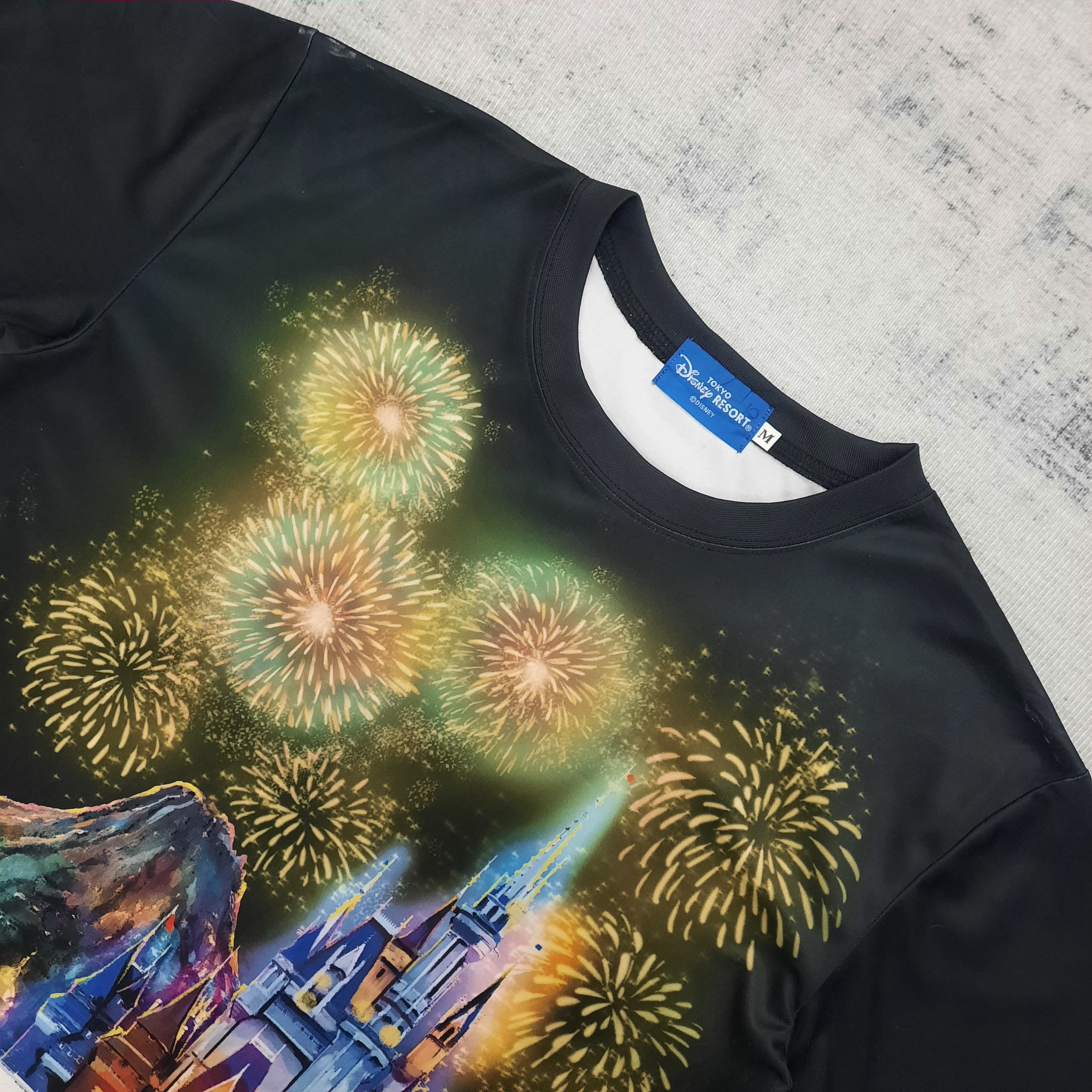 Mickey Mouse 🔥Disney tokyo city full print jersey tshirt Size US M / EU 48-50 / 2 - 3 Thumbnail