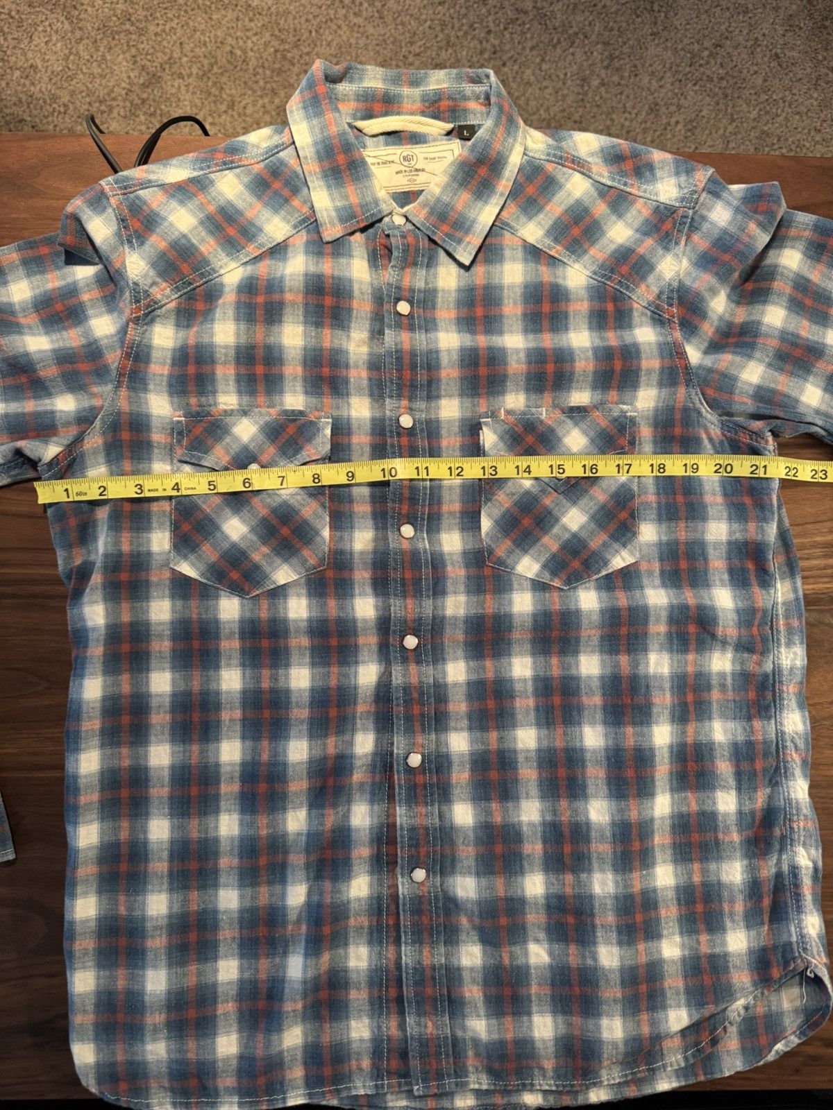 Rogue Territory RGT Western Plaid (L) Size US L / EU 52-54 / 3 - 1 Thumbnail