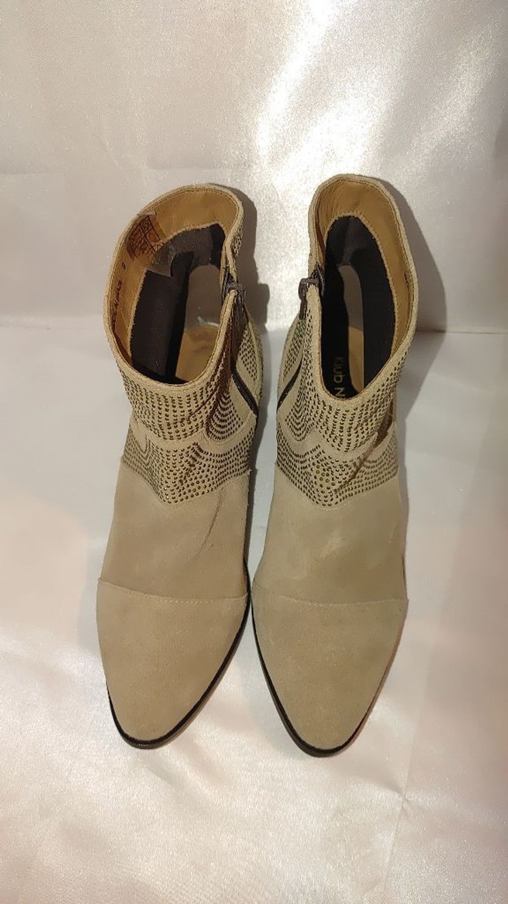 Anthropologie Anthropologie Klub Nico Zola Suede Bootie Size 9 Size US 9 / IT 39 - 5 Thumbnail