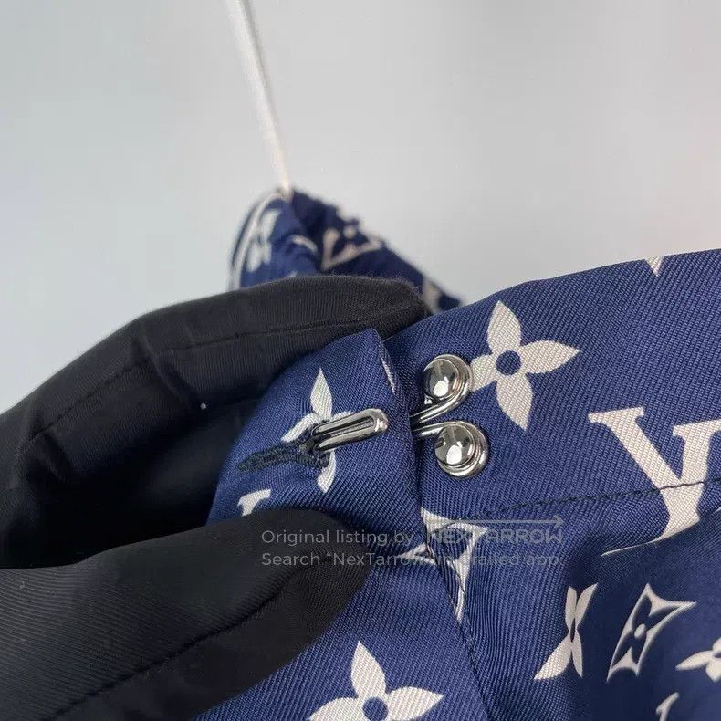 Louis Vuitton Louis Vuitton Blue presbyopic shorts Size US 34 / EU 50 - 3 Thumbnail