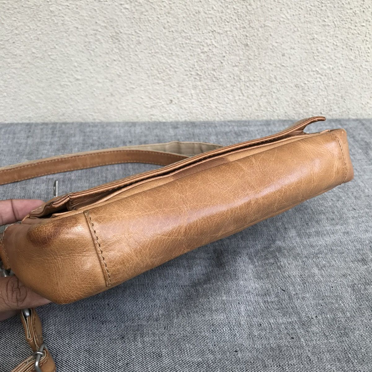 Porter Porter Leather Square Shoulder Bag Size ONE SIZE - 7 Thumbnail